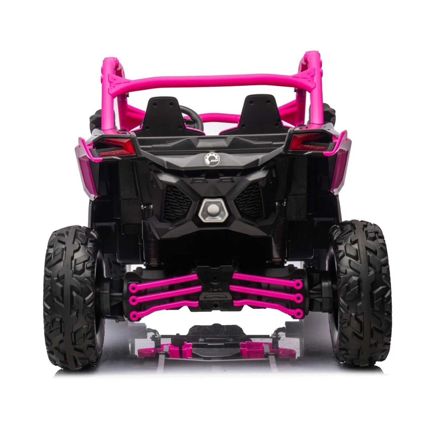 Can-Am Maverick XL Custom Edition 24V Kids Ride-On UTV Buggy Car | Deep Pink