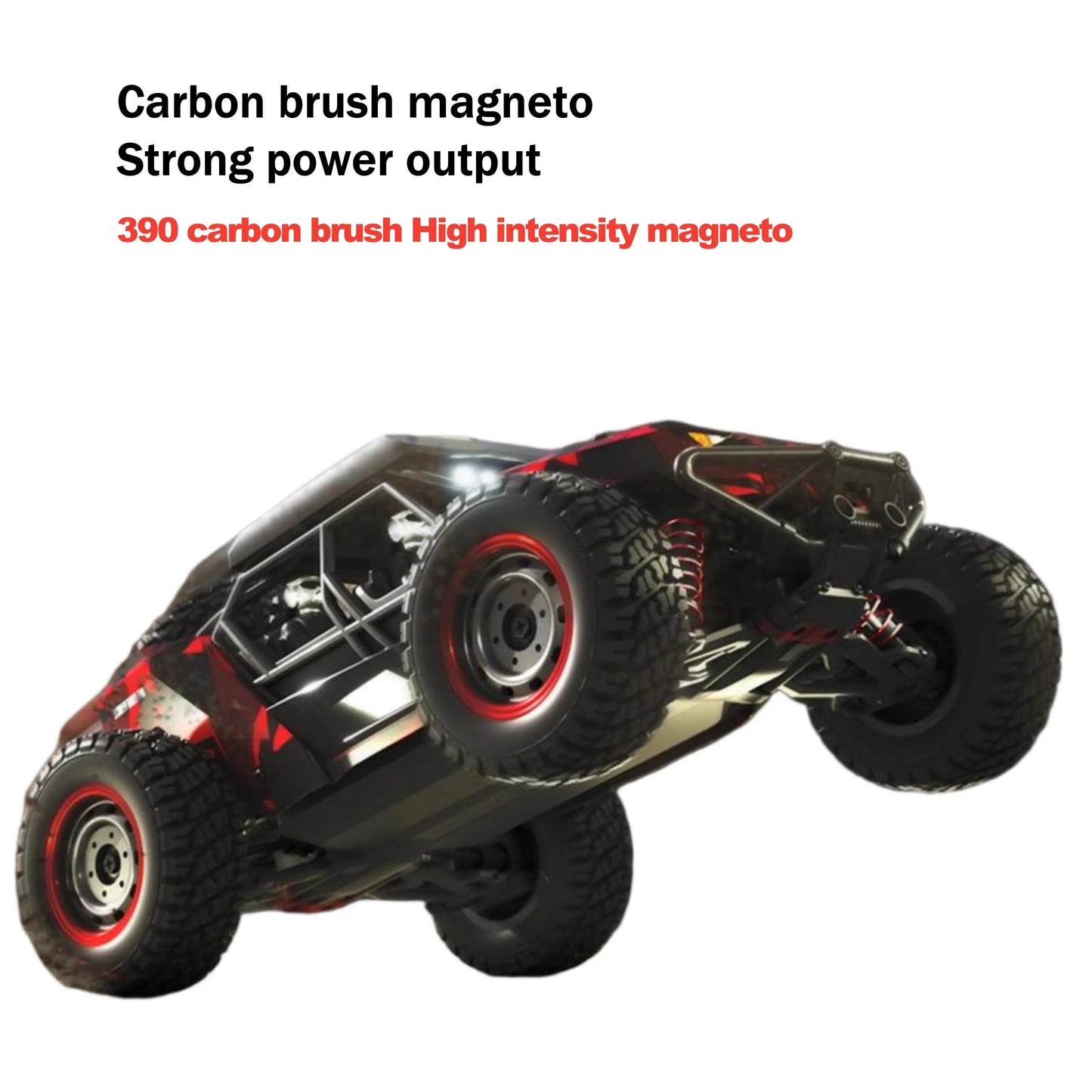 1:16 Scale 16106 4WD RC Monster Trucks | 2.4G High-Speed Off-Road Racing Car