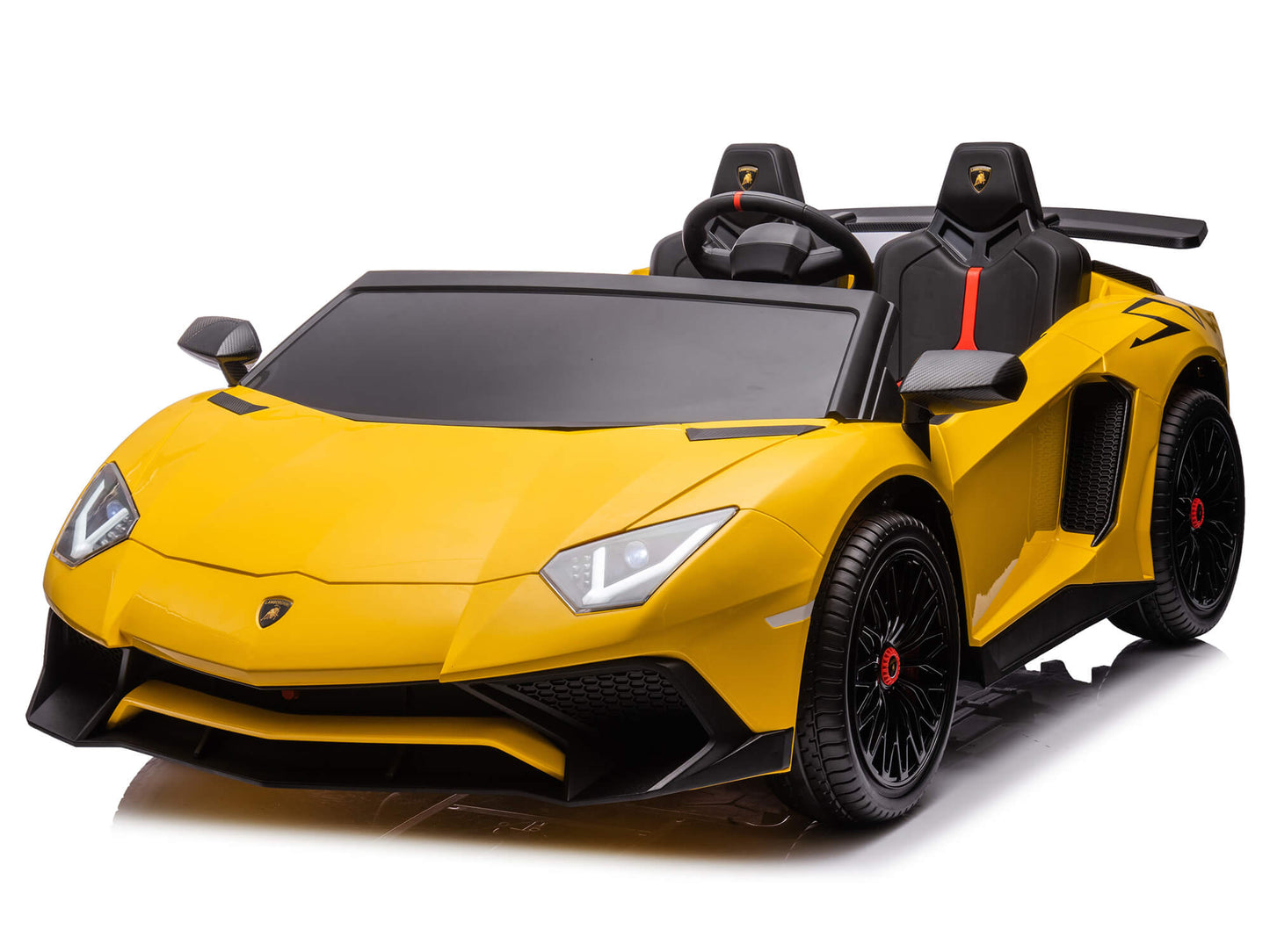 Lamborghini Aventador XXL 24V Big Kids Ride-On Car | Yellow