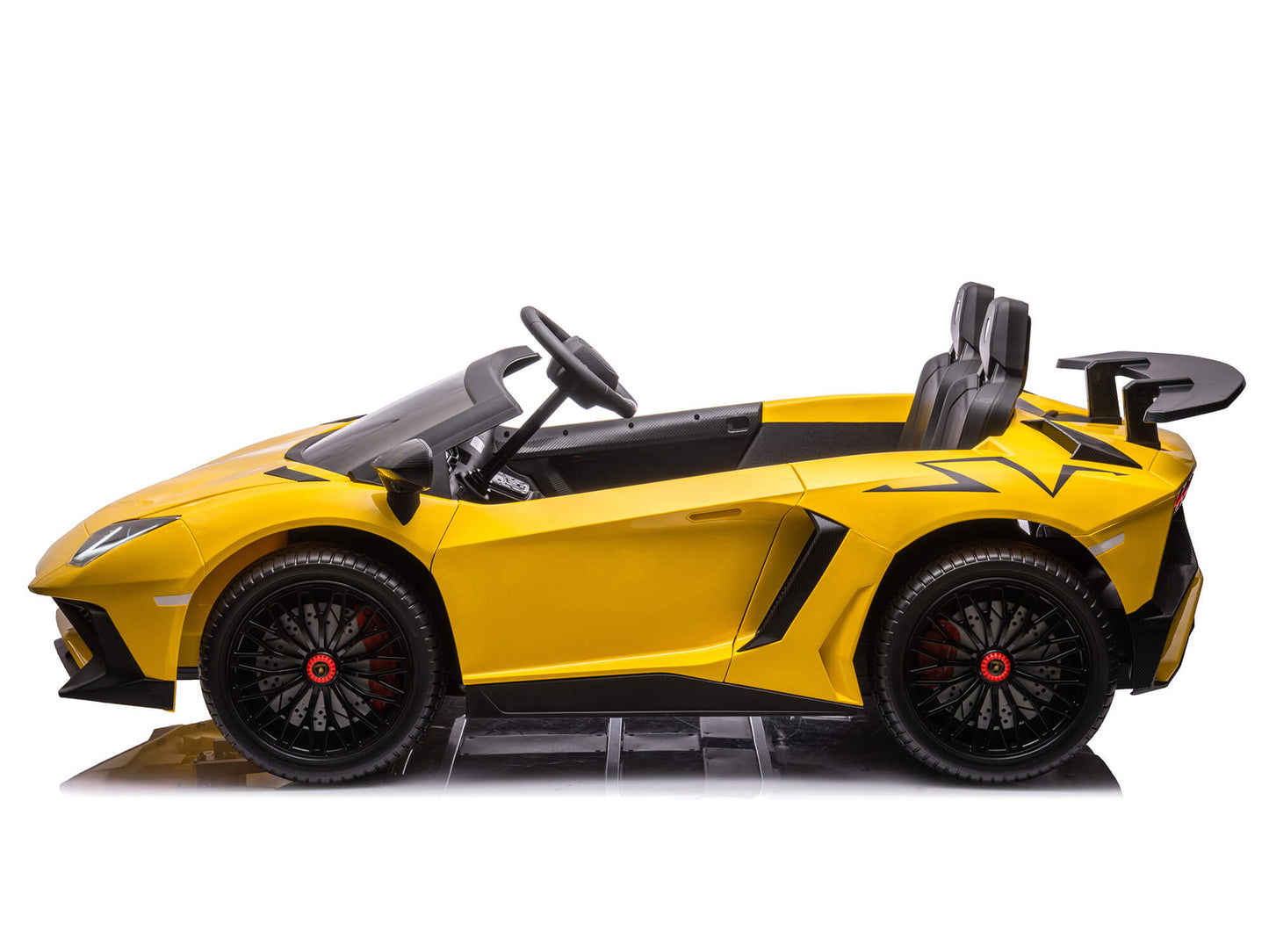 Lamborghini Aventador XXL 24V Big Kids Ride-On Car | Yellow