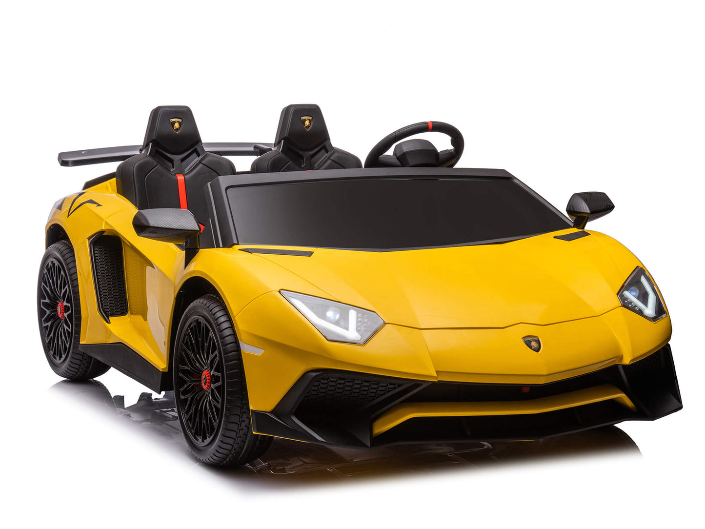 Lamborghini Aventador XXL 24V Big Kids Ride-On Car | Yellow