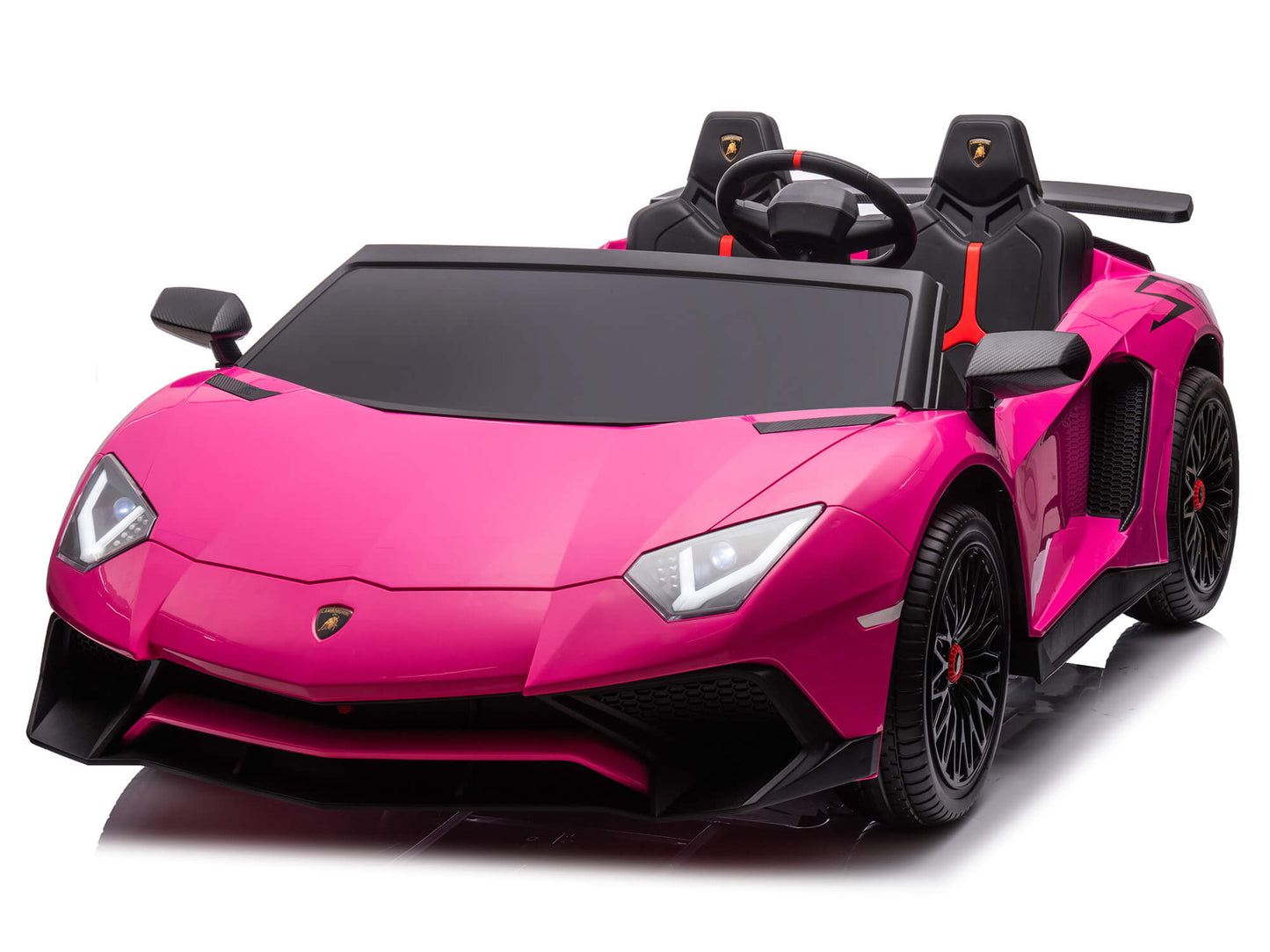 Lamborghini Aventador XXL 24V Big Kids Ride-On Car | Pink