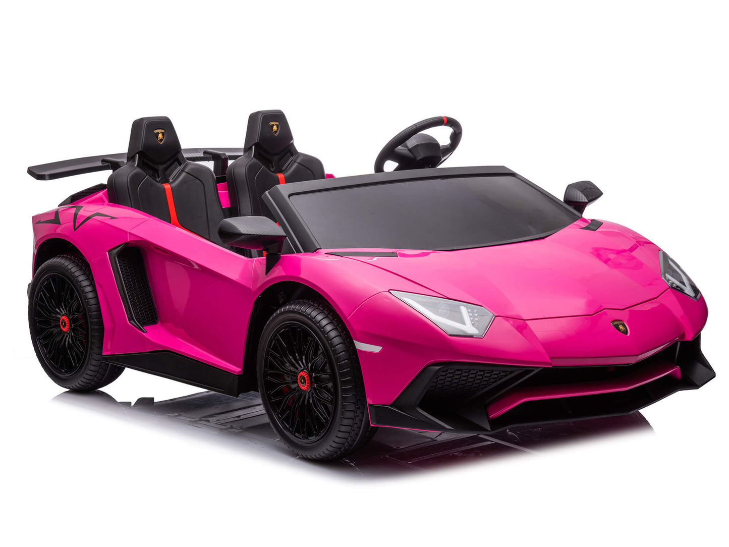 Lamborghini Aventador XXL 24V Big Kids Ride-On Car | Pink