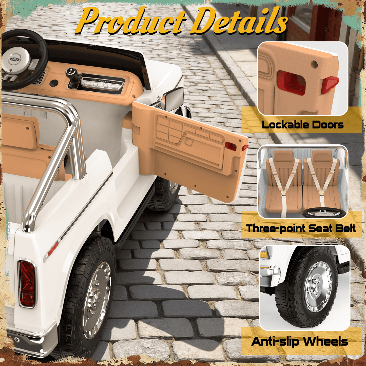 24V Licensed Ford F-150 Kids Ride-On