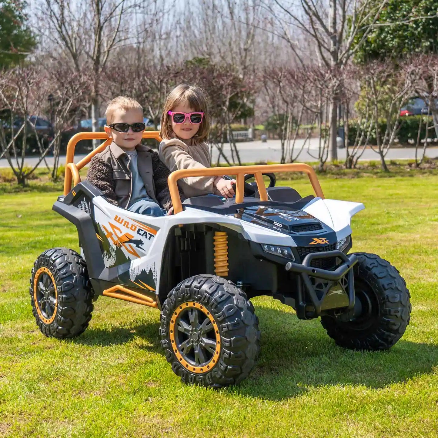 Arctic Cat XL 24V 4WD Kids Ride-On UTV with R/C Parental Remote | Pink