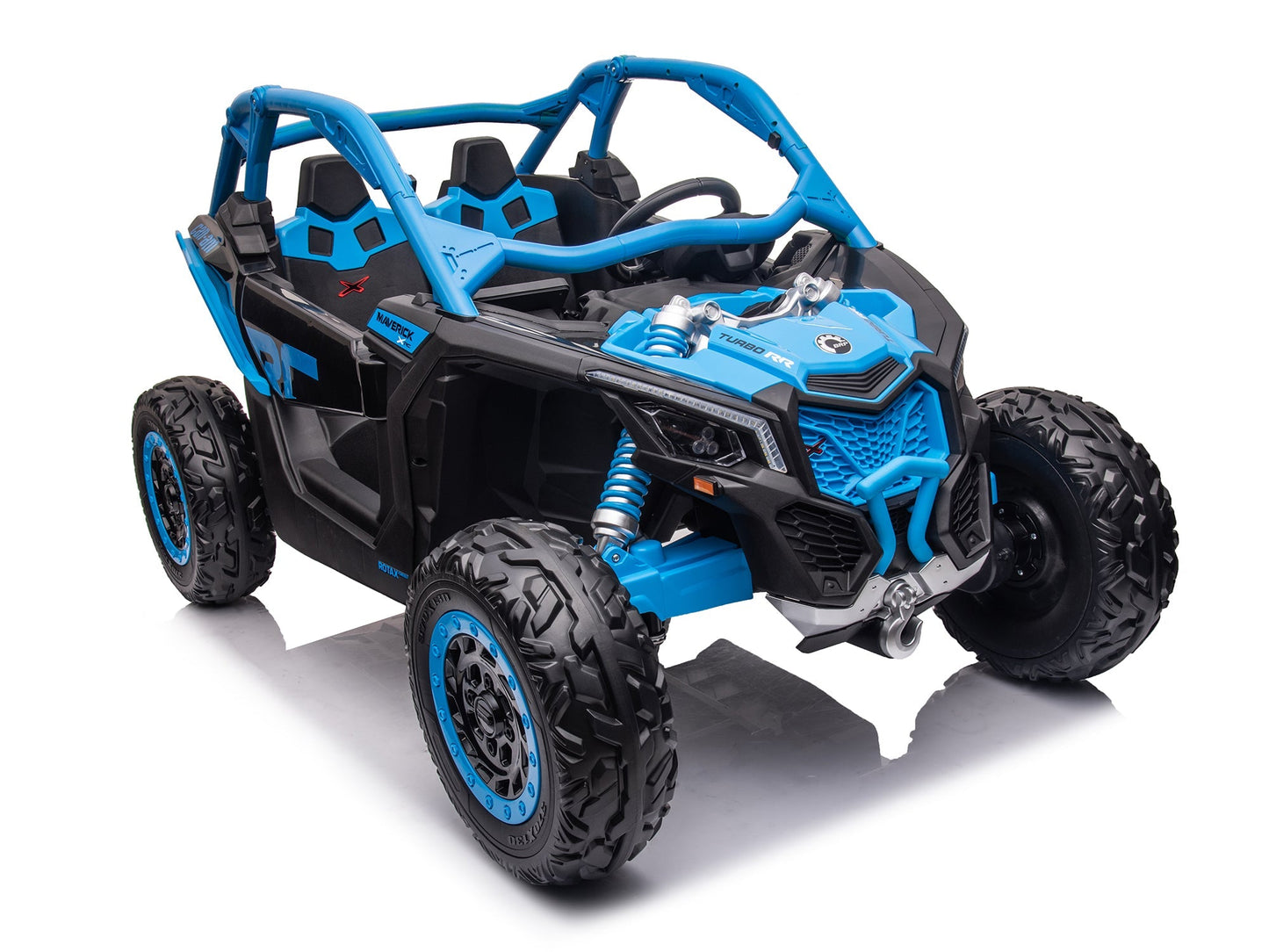 Can-Am Maverick XL Custom Edition 24V Kids Ride-On UTV Buggy Car | Blue