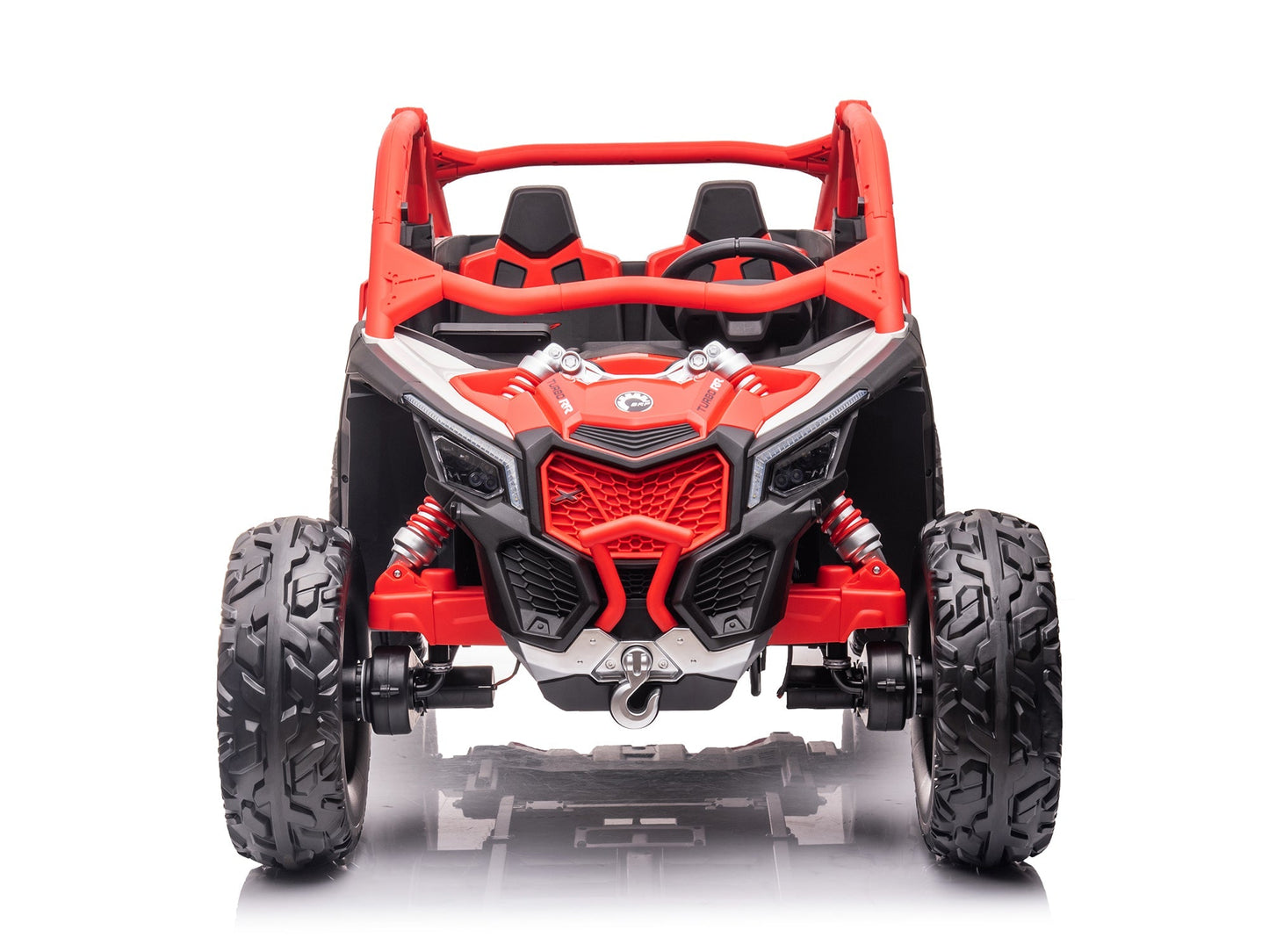 Can-Am Maverick XL Custom Edition 24V Kids Ride-On UTV Buggy Car | Red