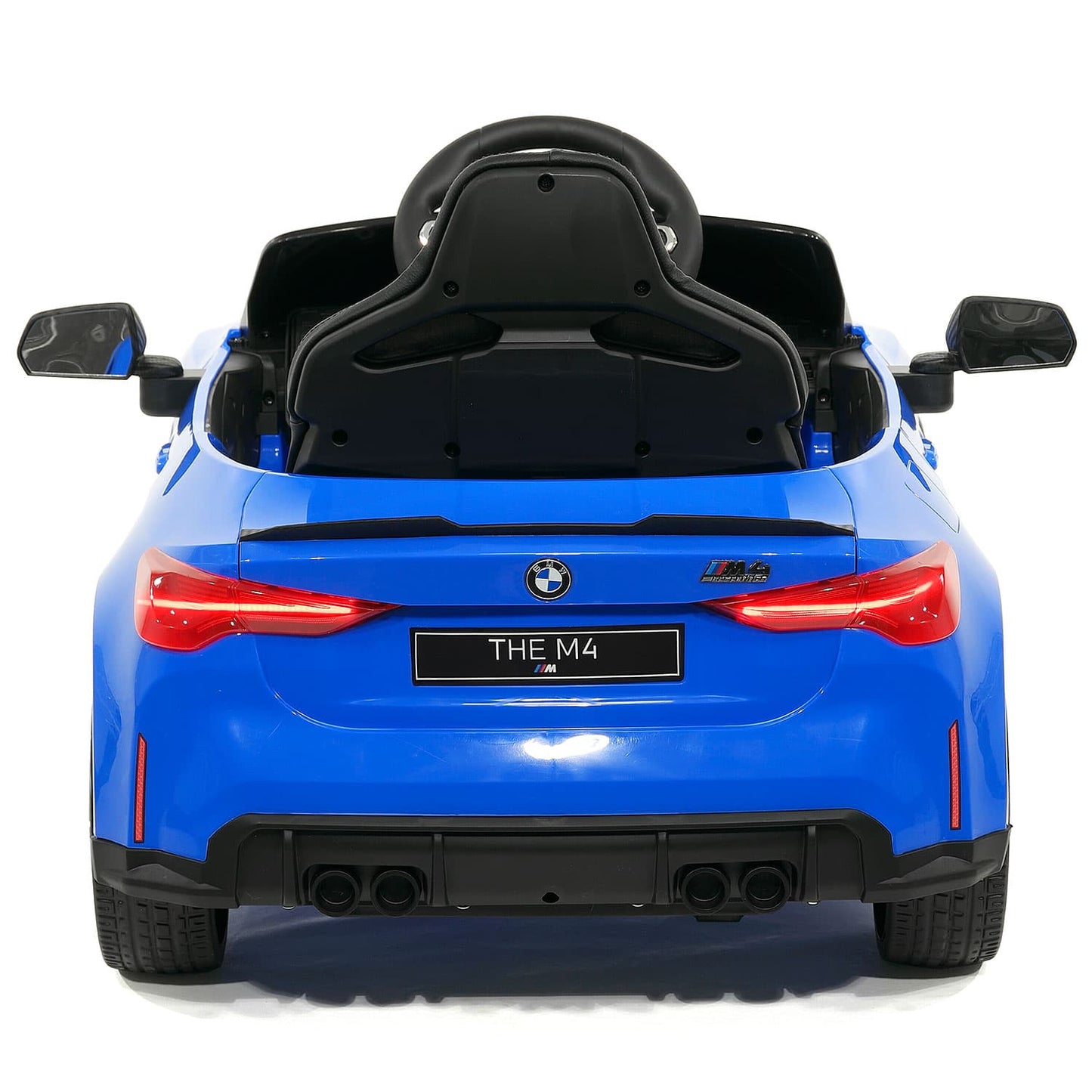 BMW M4 12V Kids Ride-On Car with R/C Parental Remote | Blue
