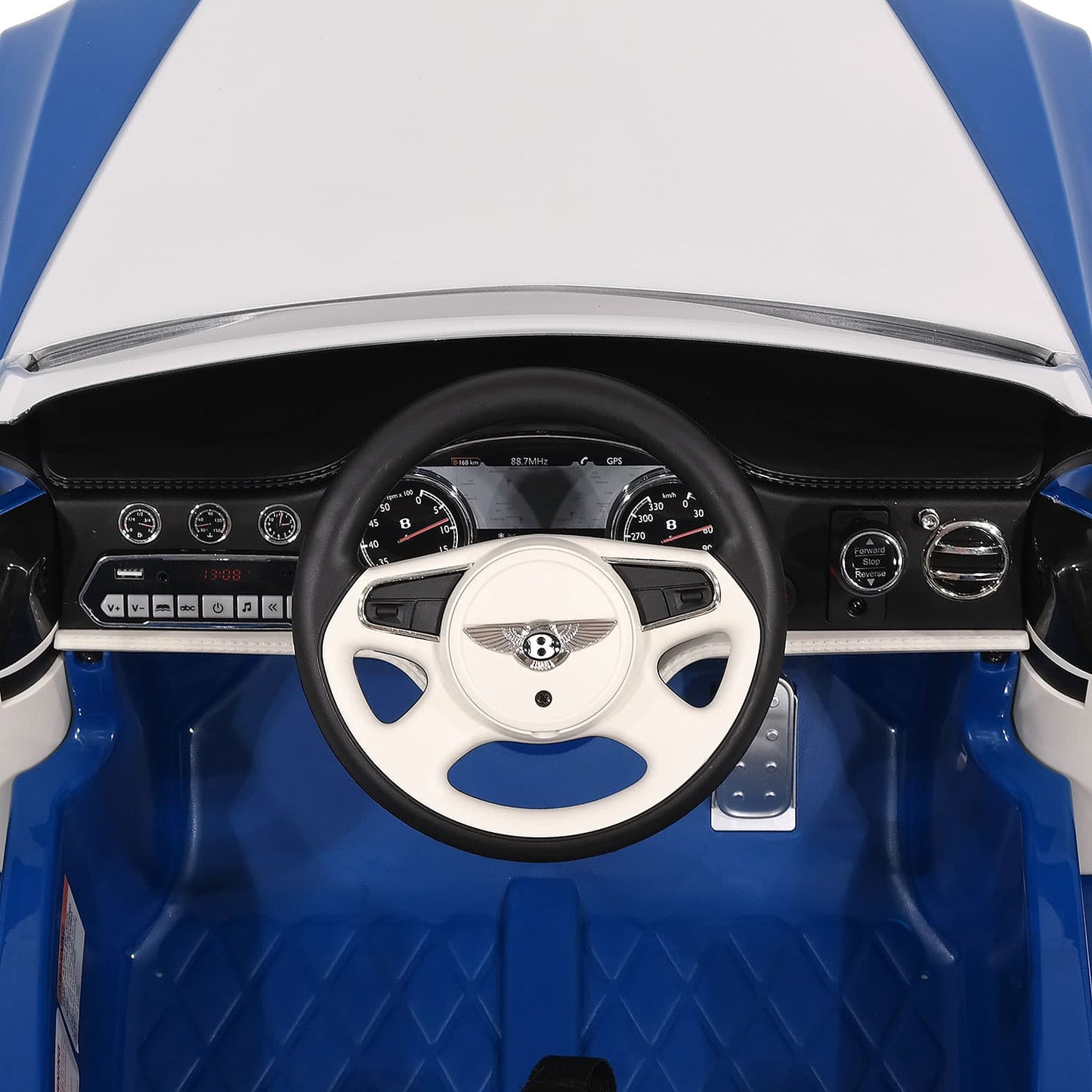 Bentley Mulsanne 12V Kids Ride on Car with Parental Remote Control | Blue