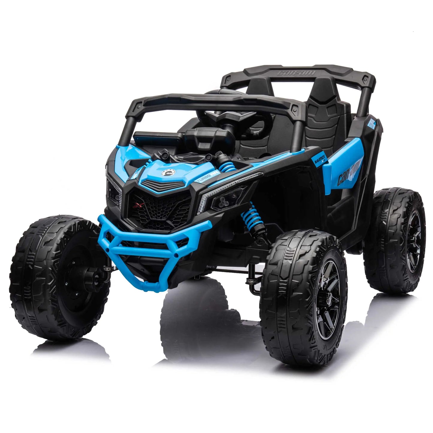 Can-Am Maverick Custom Edition 24V Kids Ride-On UTV Buggy Car | Blue
