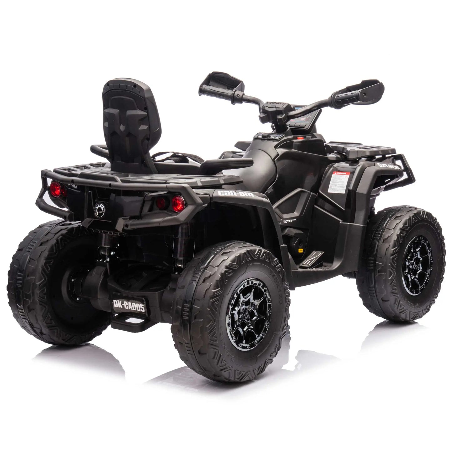 Can-Am Outlander 24V 4WD Kids Ride-On ATV Quad | Black