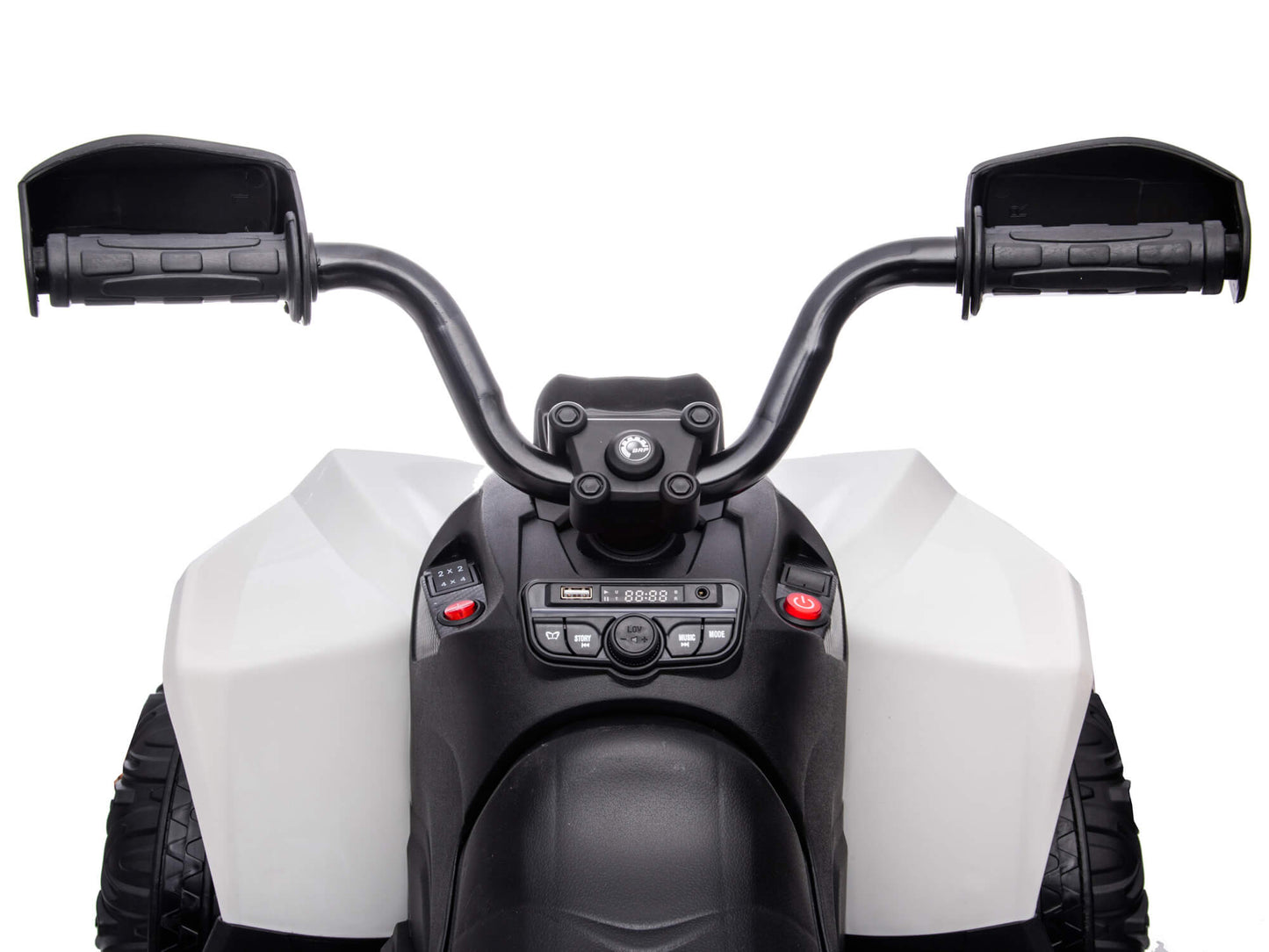 Can-Am Renegade 24V 4WD Kids Ride-On ATV Quad | White