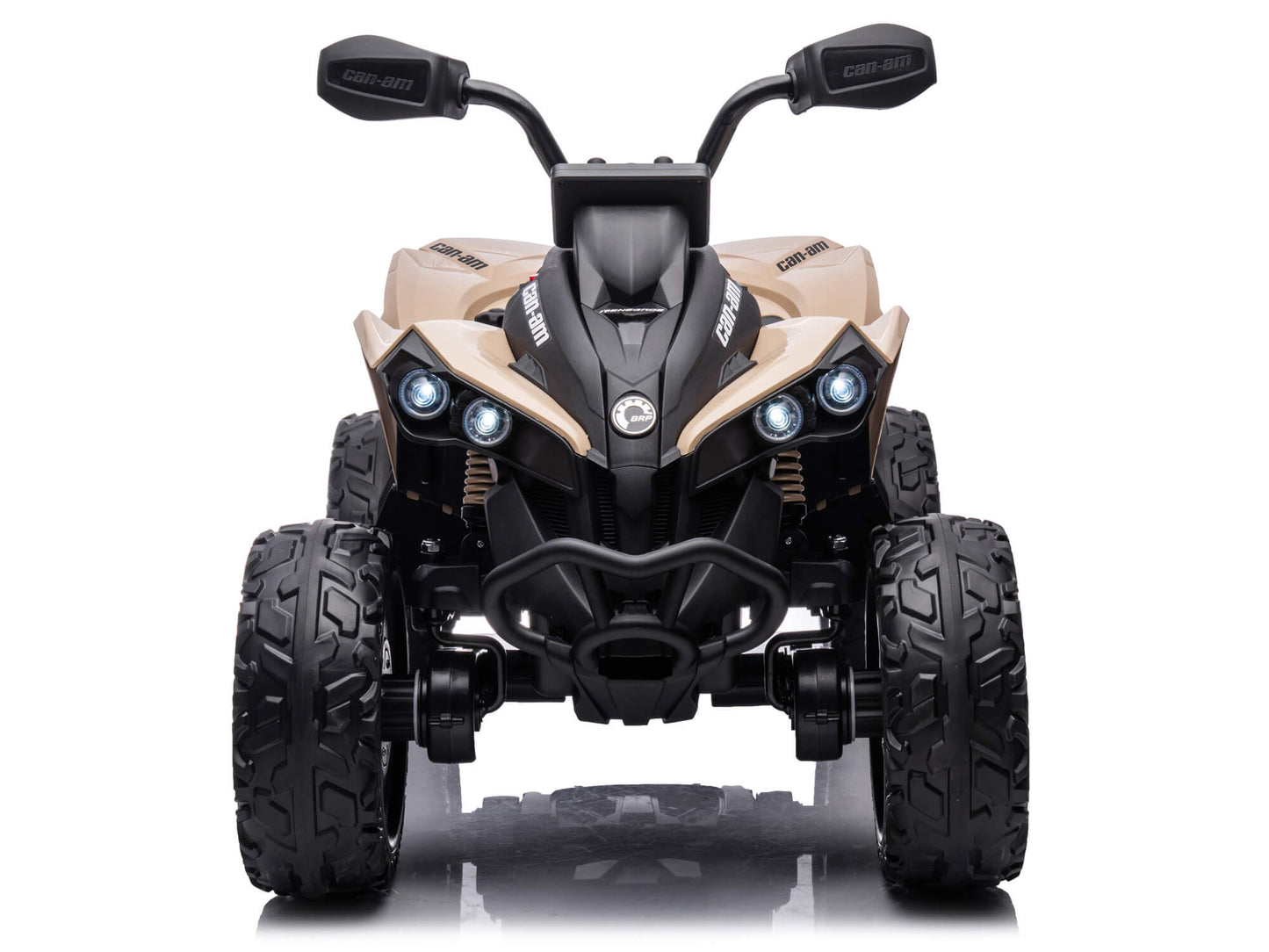 Can-Am Renegade 24V 4WD Kids Ride-On ATV Quad | Desert Tan