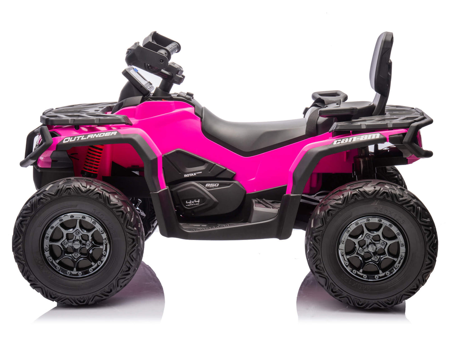 Can-Am Outlander 24V 4WD Kids Ride-On ATV Quad | Deep Pink