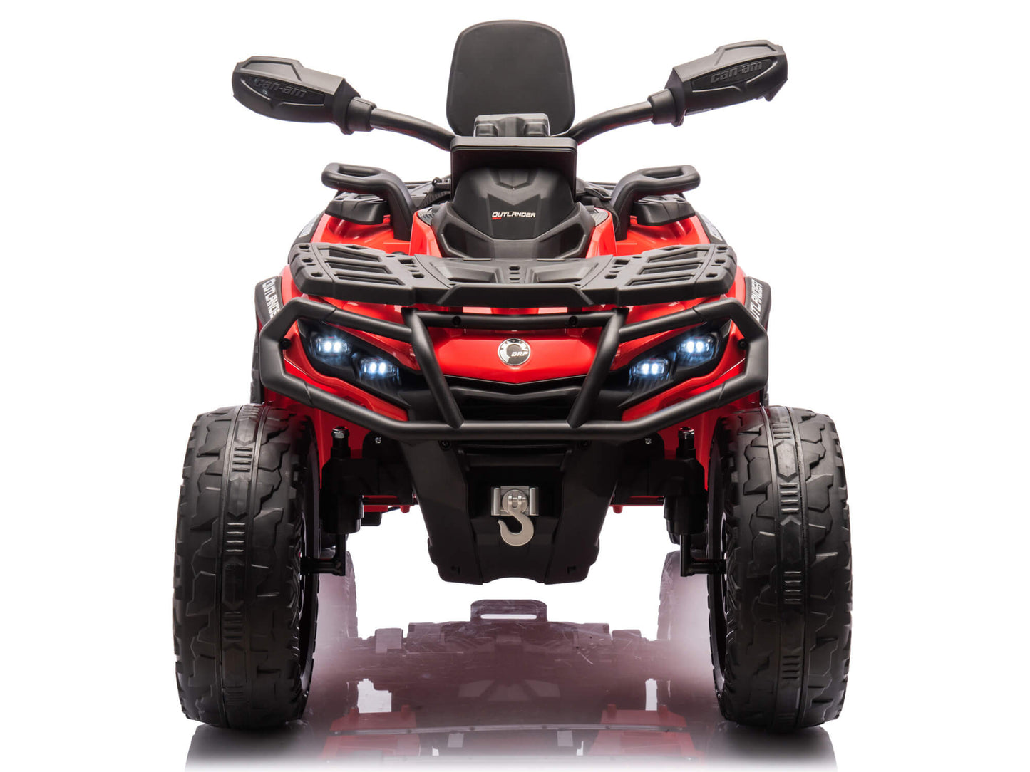 Can-Am Outlander 24V 4WD Kids Ride-On ATV Quad | Red