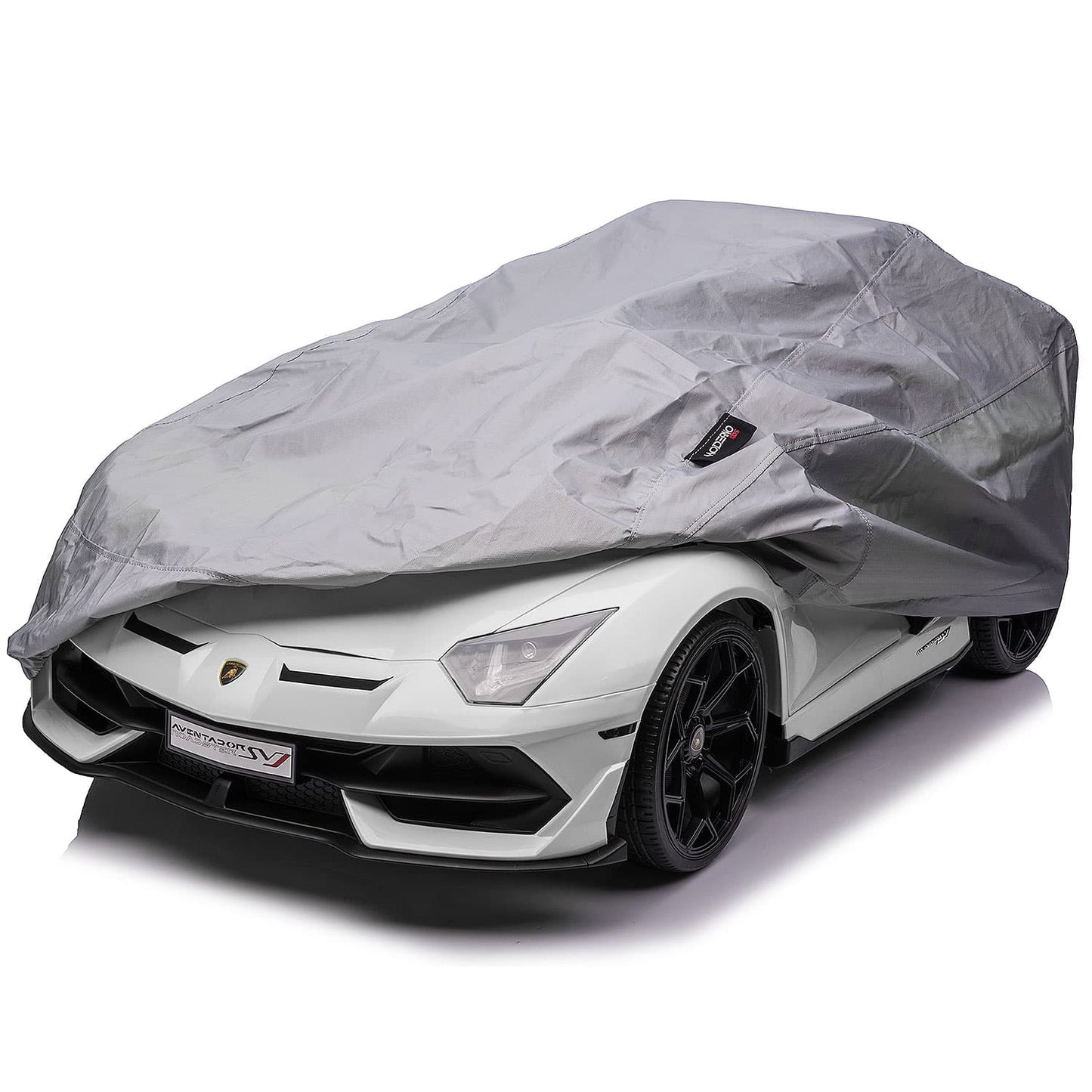 Lamborghini Aventador SVJ 24V Kids Ride-On Car with R/C Parental Remote | Blue