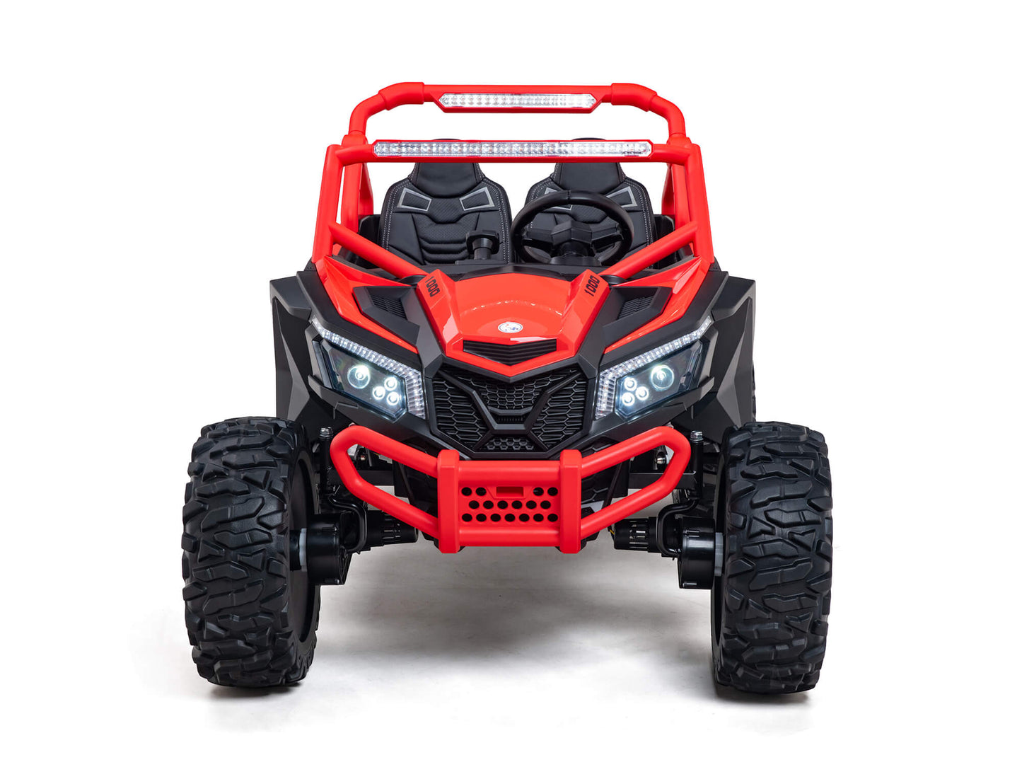 Ridington MAX-R 24V Kids Ride-On UTV Buggy with R/C Parental Remote | Red