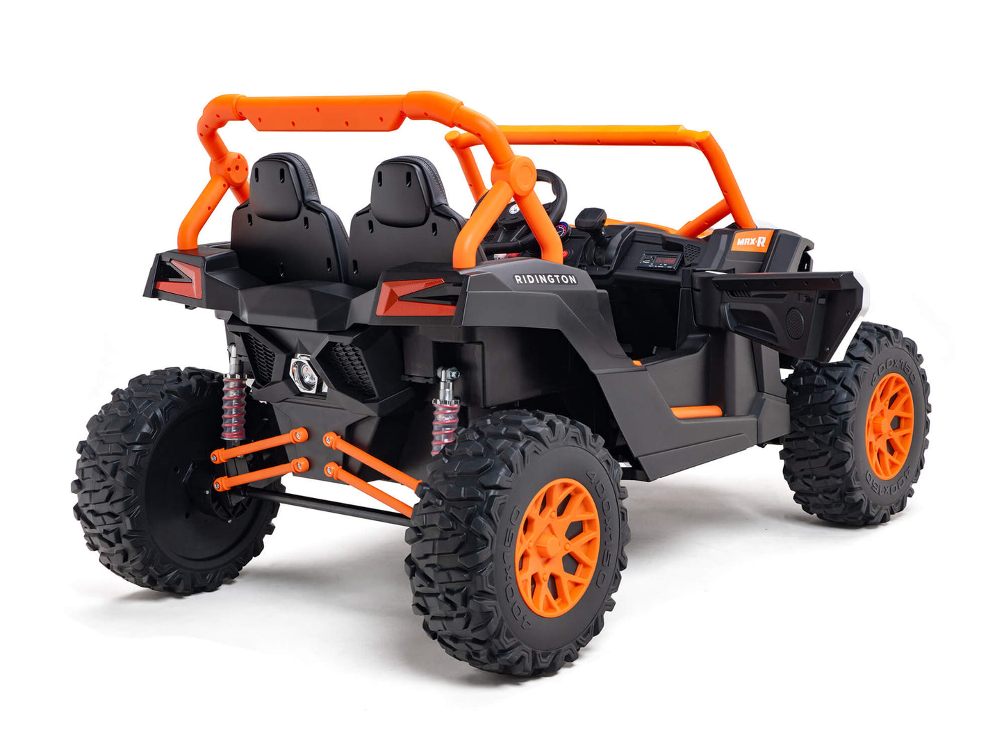 Ridington MAX-R 24V Kids Ride-On UTV Buggy with R/C Parental Remote | Orange