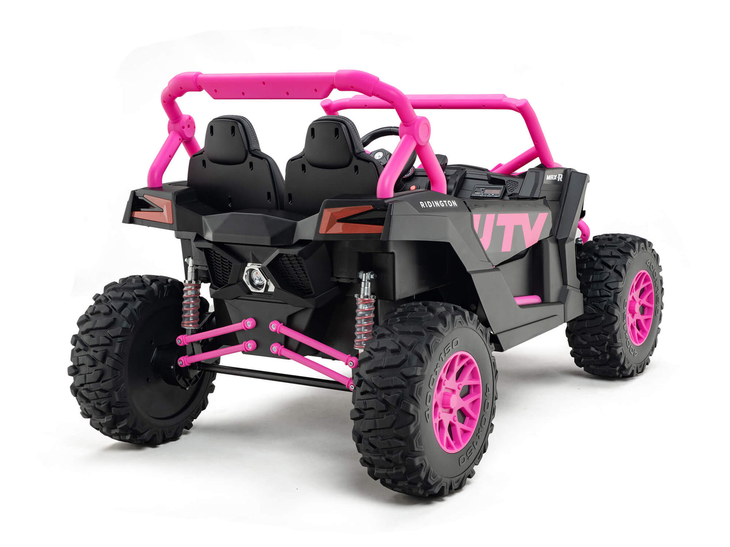 Ridington MAX-R 24V Kids Ride-On UTV Buggy with R/C Parental Remote | Pink