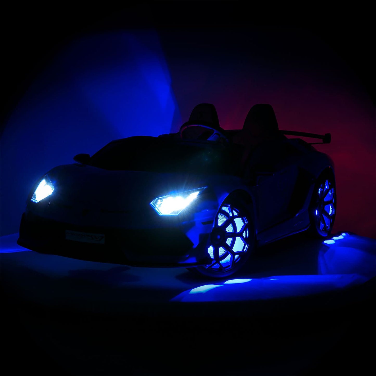 Lamborghini Aventador SVJ 24V Kids Ride-On Car with R/C Parental Remote | Yellow