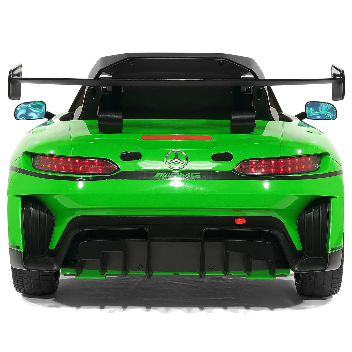 Mercedes AMG GT3 EVO 12V Kids Ride-On Car with R/C Parental Remote | Green