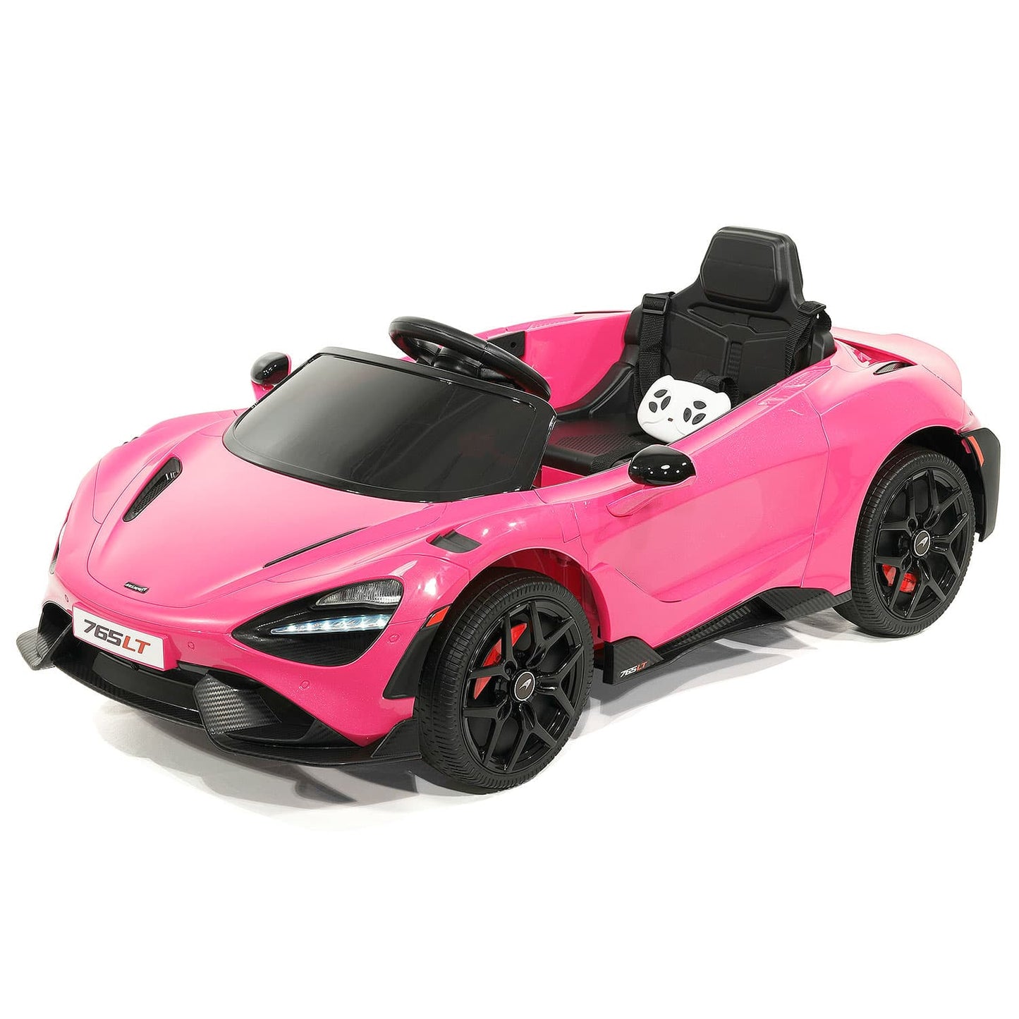 McLaren 765LT 12V Kids Ride-On Car with R/C Parental Remote | Pink