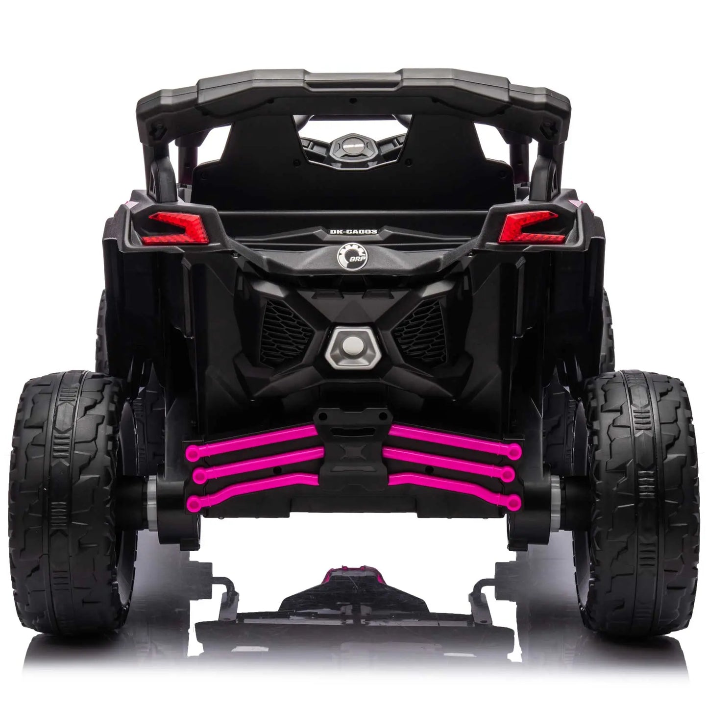 Can-Am Maverick Custom Edition 24V Kids Ride-On UTV Buggy Car | Deep Pink