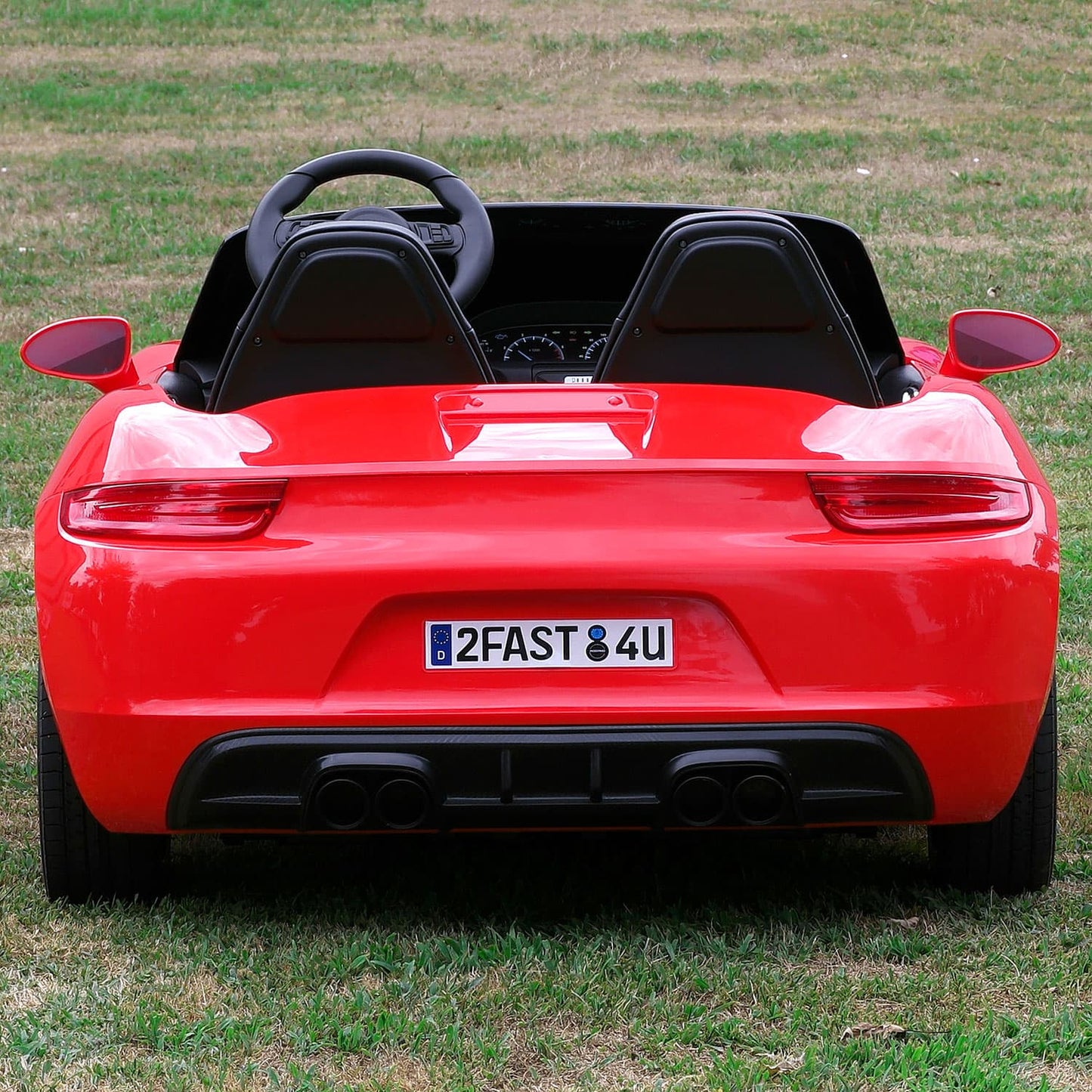 Roadster XXL Sport 24V Big Kids Ride-On Car | Red