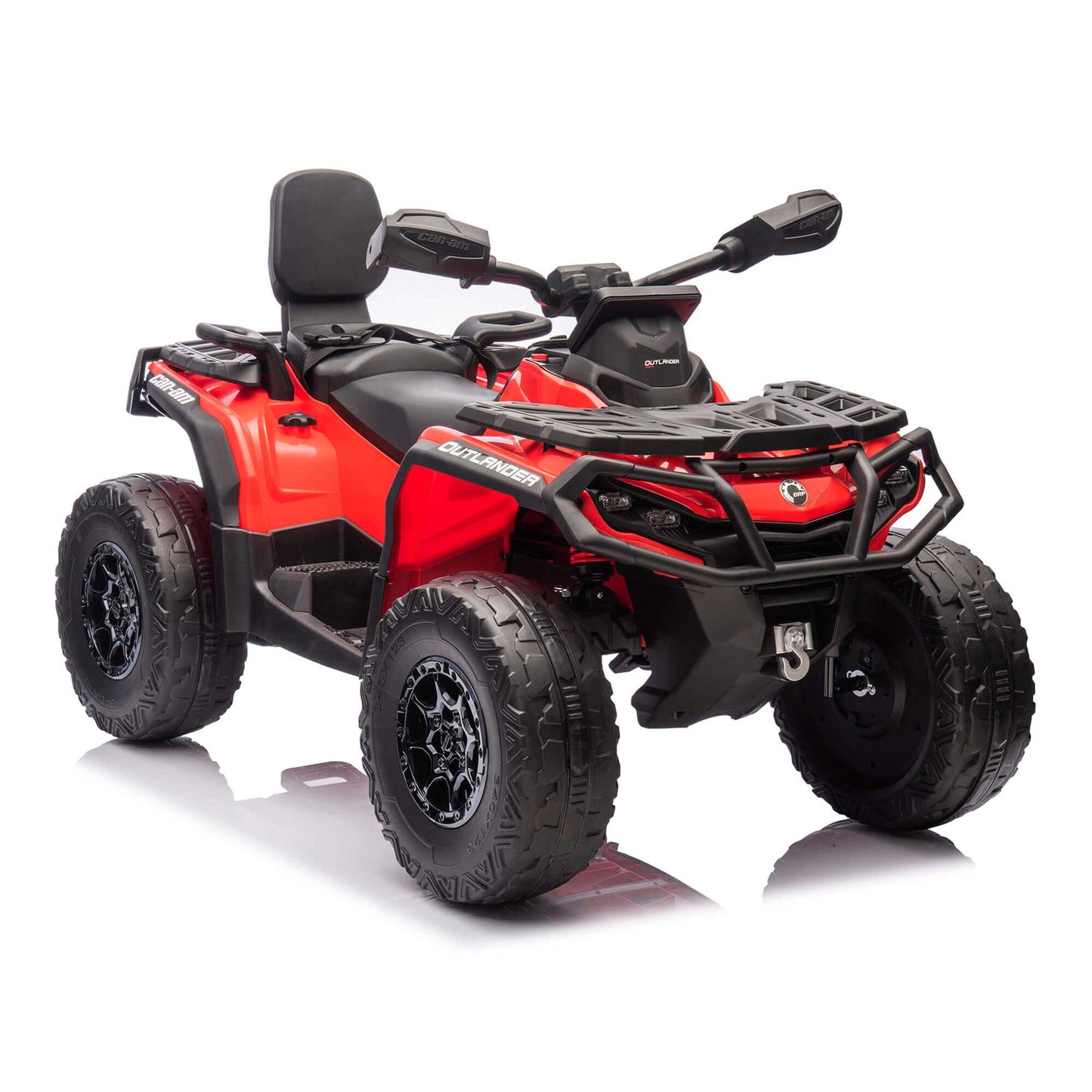 Can-Am Outlander 24V 4WD Kids Ride-On ATV Quad | Red