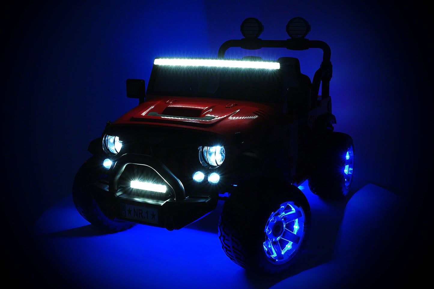 Trail Explorer 24V Kids Ride-On Car Truck with R/C Parental Remote | Fire Rescue