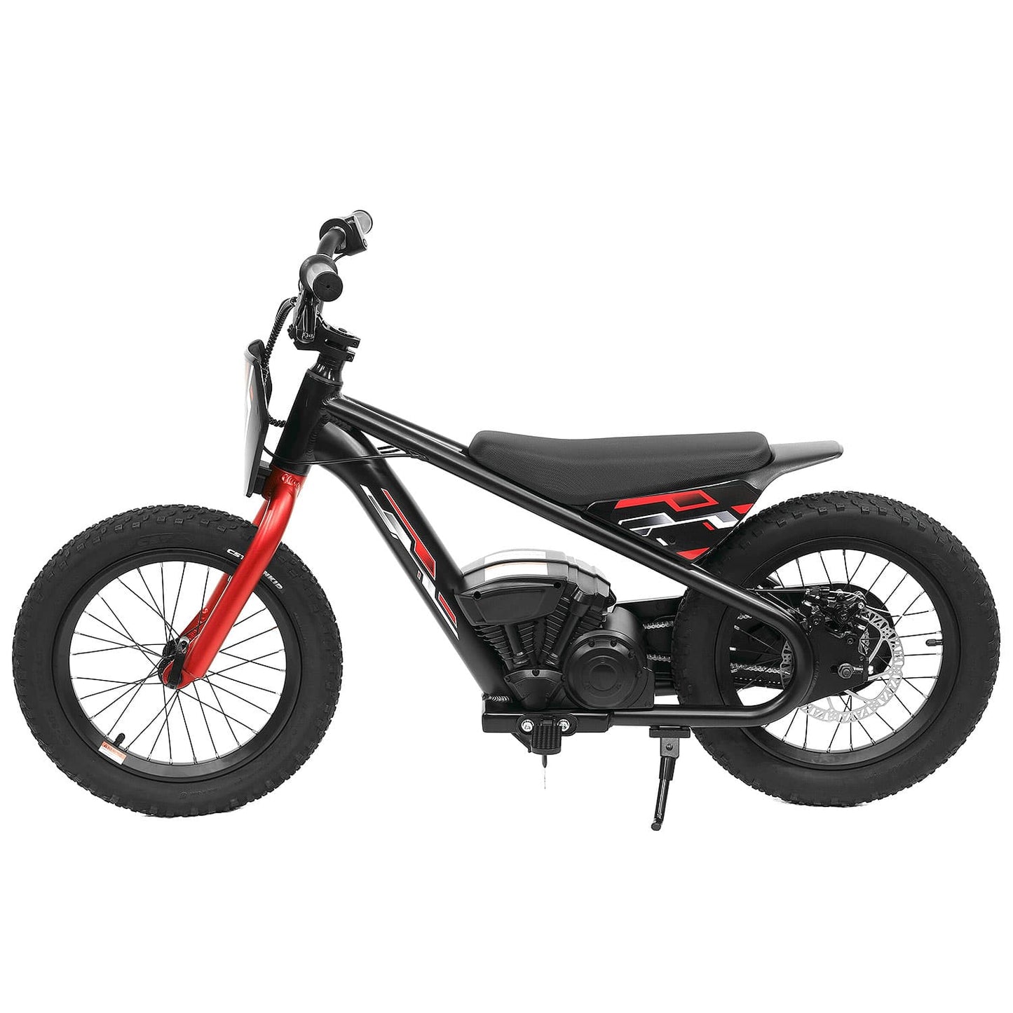 Big Kids 24V Electric Ride-On Balance Bike Scooter | Black
