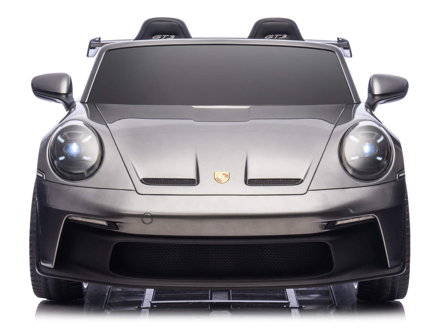 Porsche 911 GT3 24V Kids 2 (Two) Seater Ride On Car | Gray