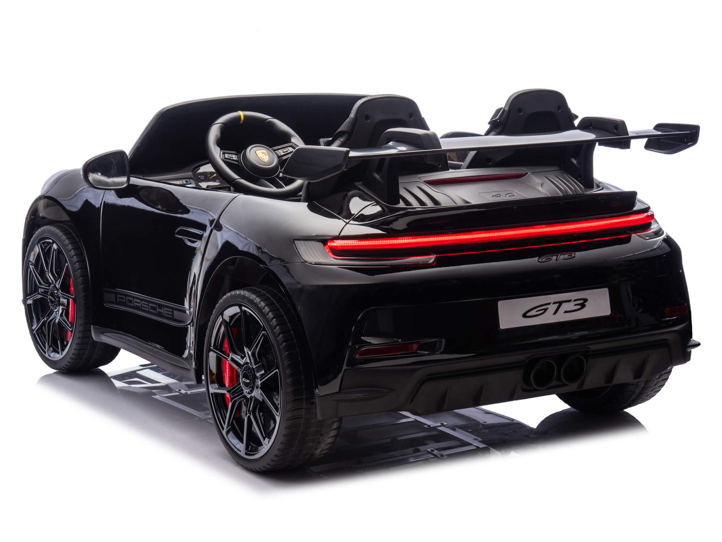 Porsche 911 GT3 24V Kids 2 (Two) Seater Ride On Car | Black