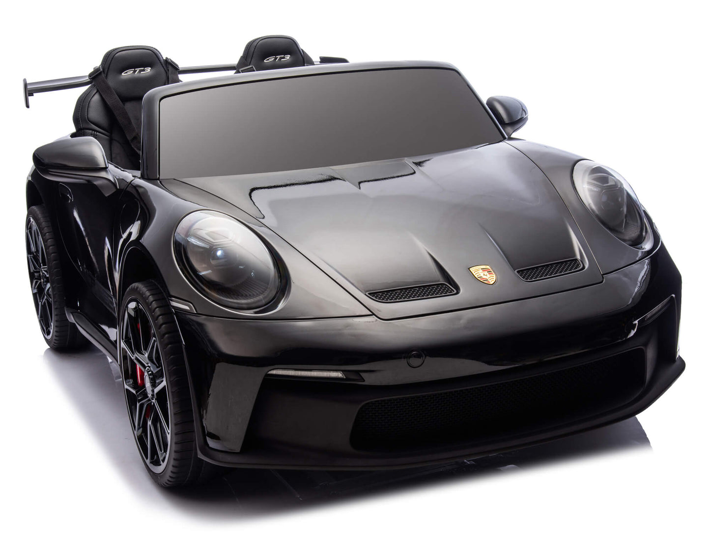 Porsche 911 GT3 24V Kids 2 (Two) Seater Ride On Car | Black