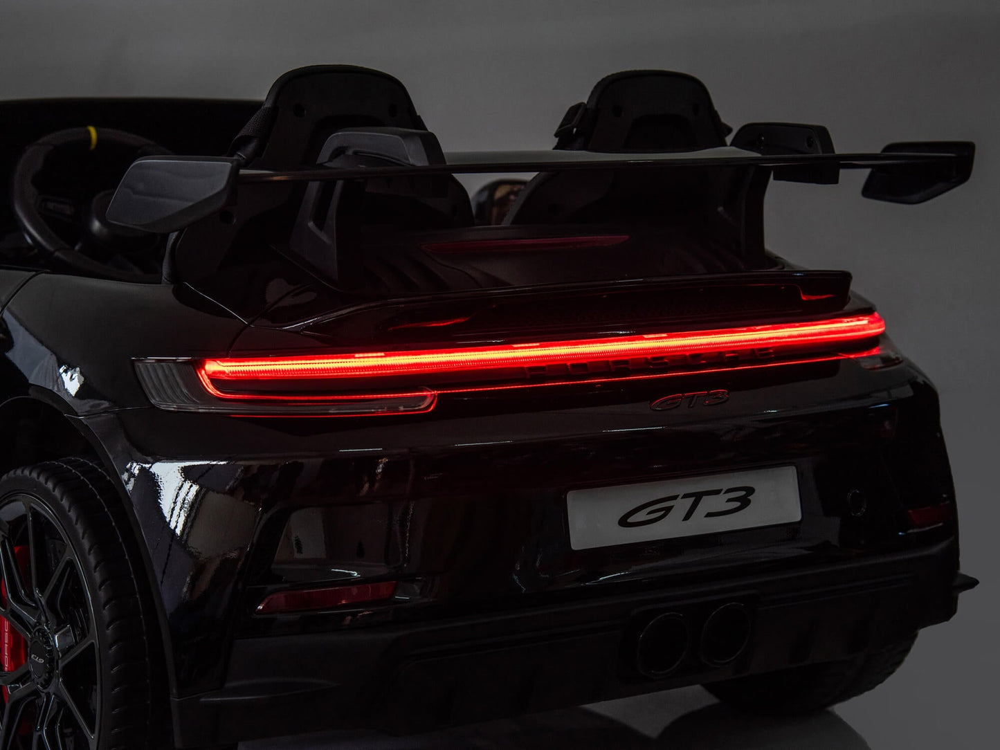 Porsche 911 GT3 24V Kids 2 (Two) Seater Ride On Car | Black