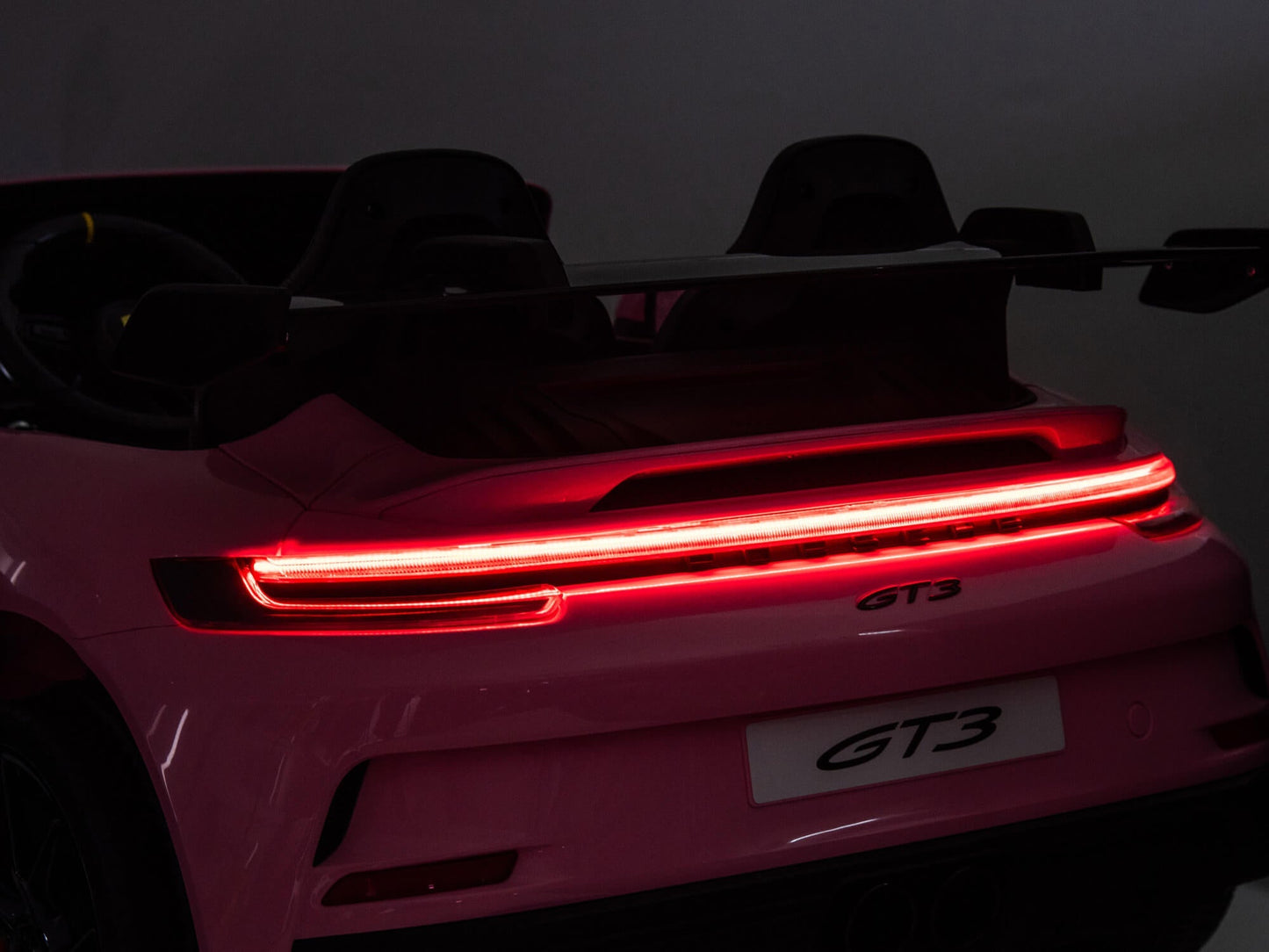 Porsche 911 GT3 24V Kids 2 (Two) Seater Ride On Car | Pink