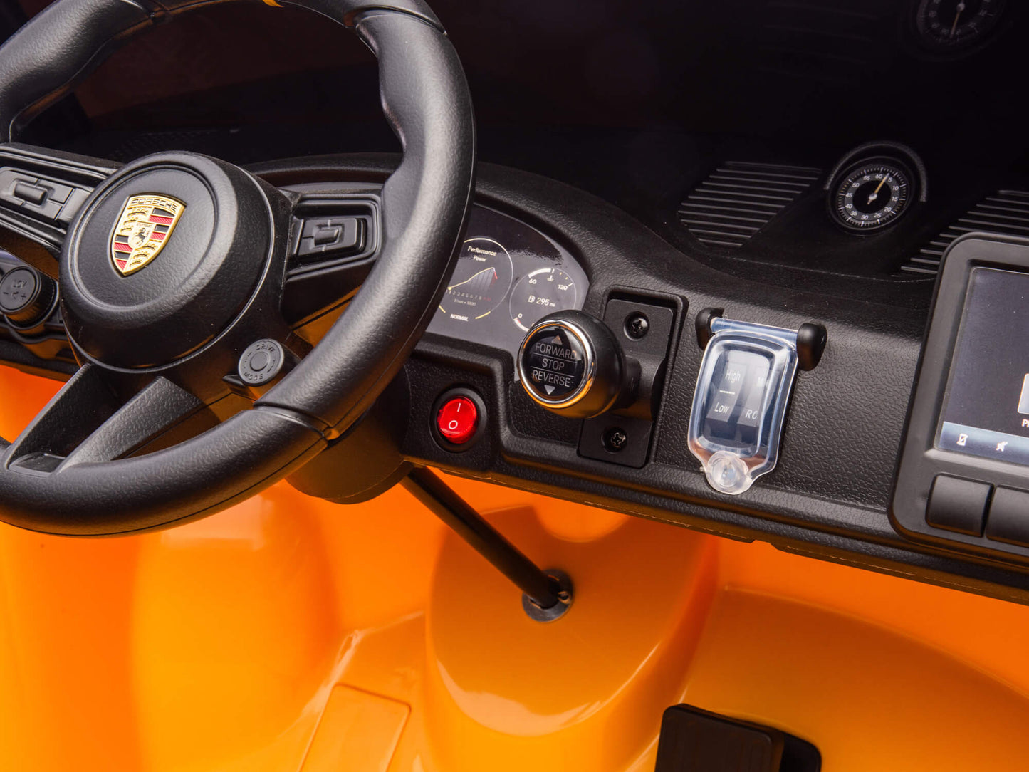 Porsche 911 GT3 24V Kids 2 (Two) Seater Ride On Car | Yellow