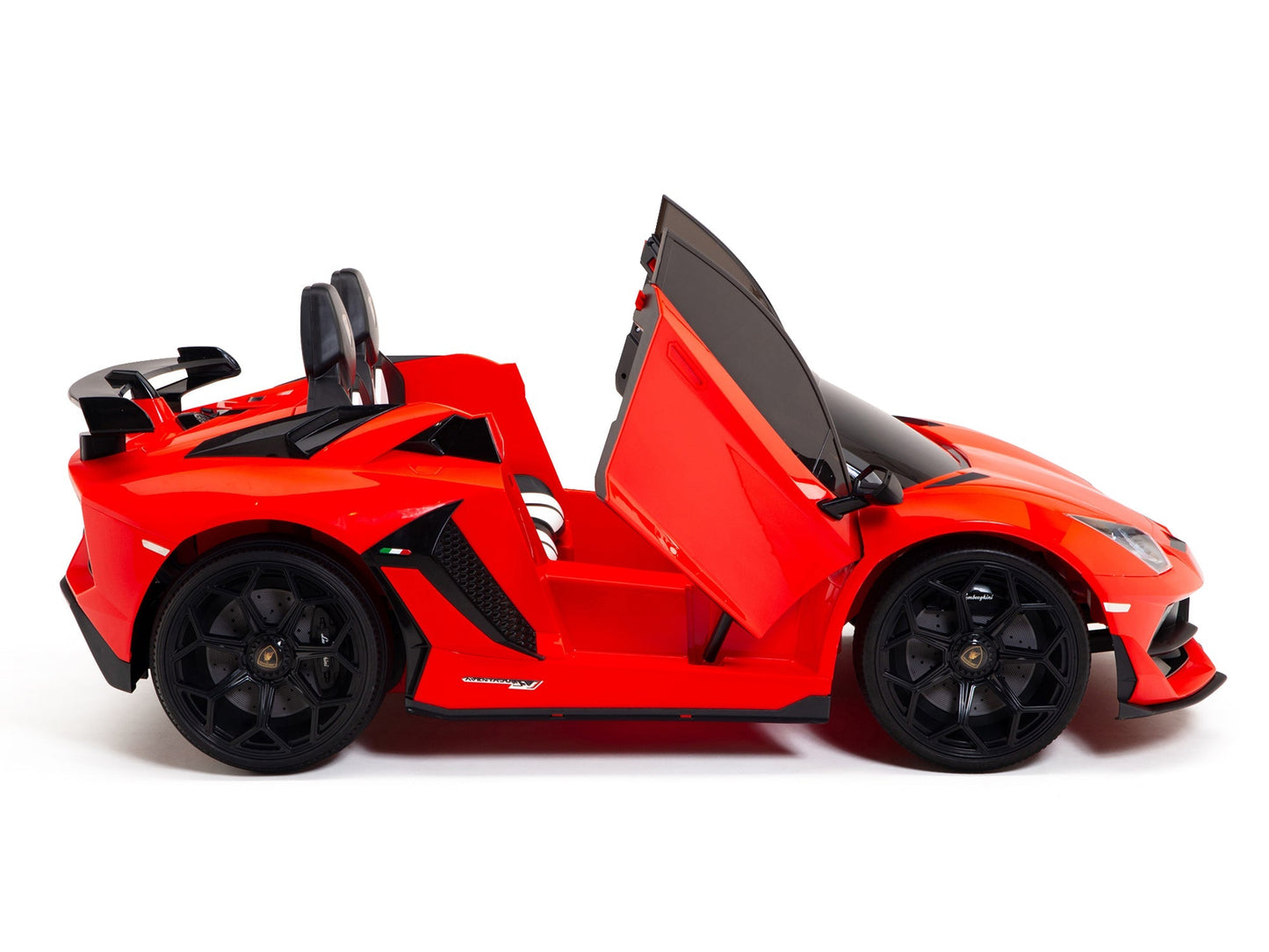 Lamborghini Aventador SVJ Drift Edition 24V Kids Ride-On Car with R/C Parental Remote | Red