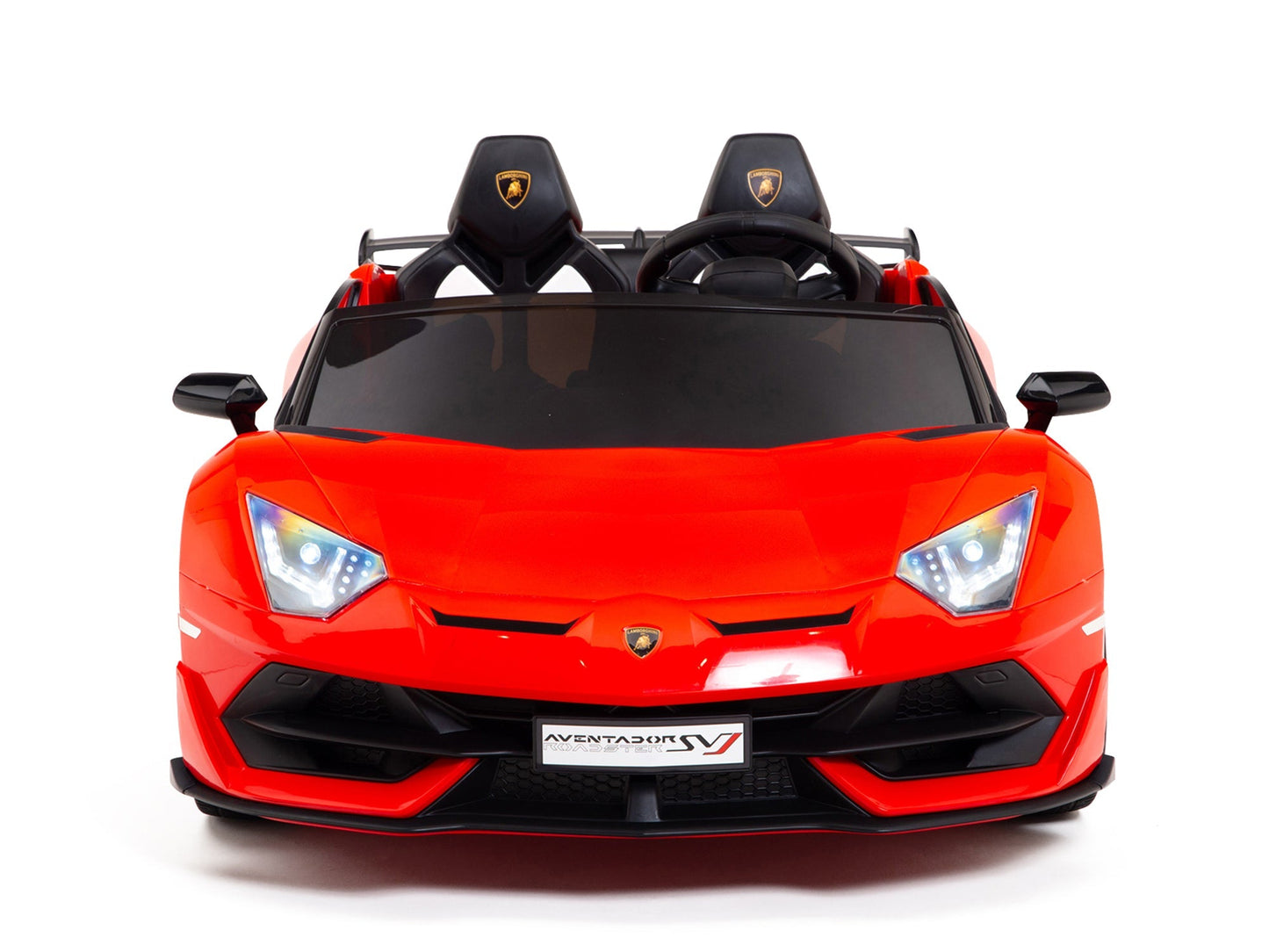 Lamborghini Aventador SVJ Drift Edition 24V Kids Ride-On Car with R/C Parental Remote | Red