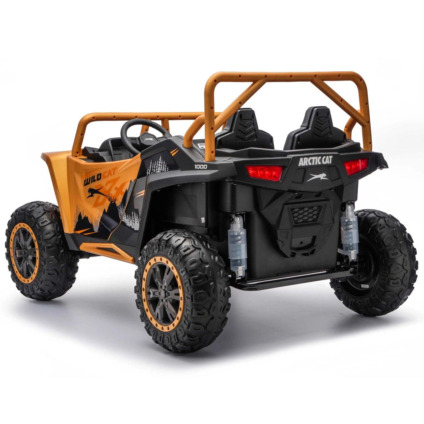 Arctic Cat XL 24V 4WD Kids Ride-On UTV with R/C Parental Remote | Honey Gold
