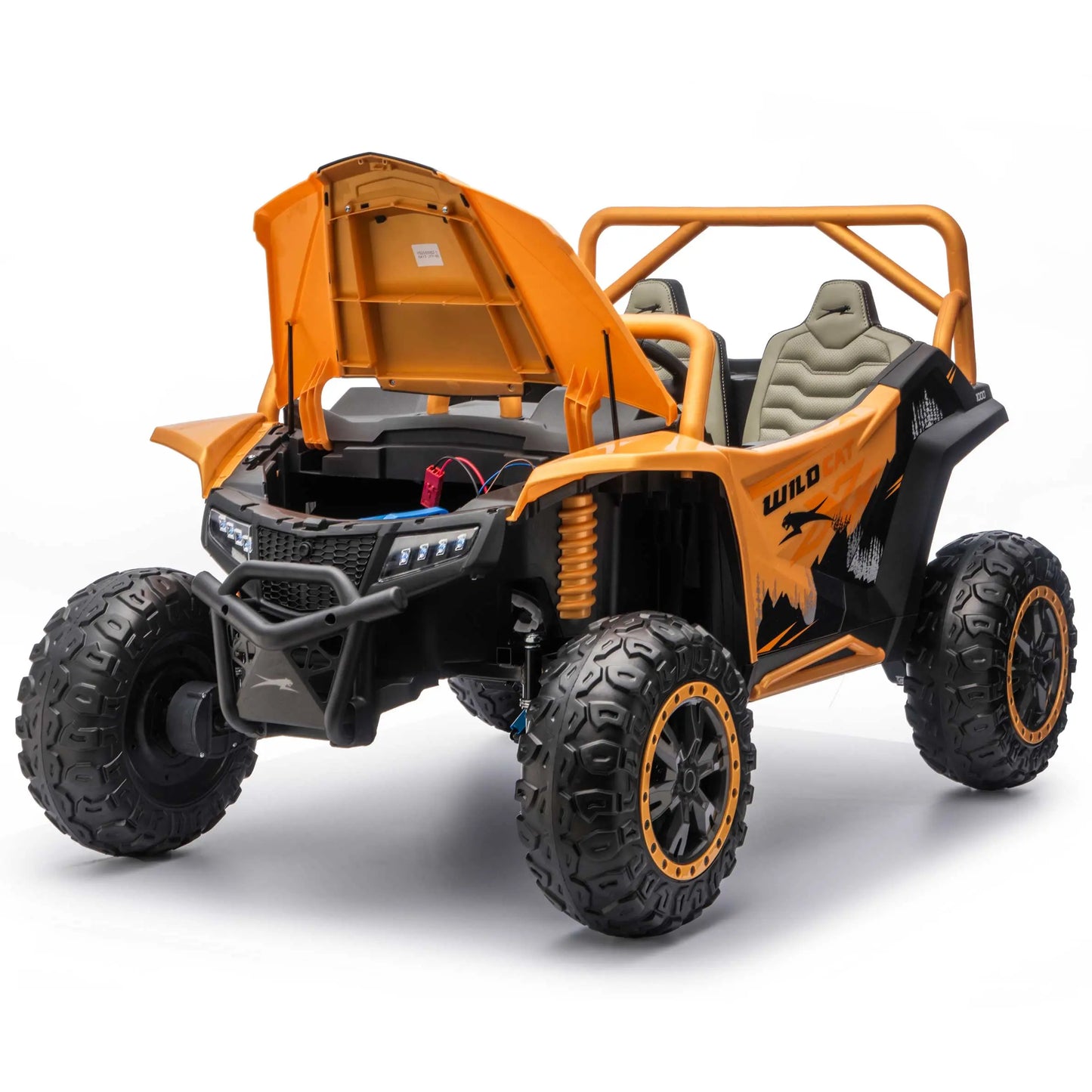 Arctic Cat XL 24V 4WD Kids Ride-On UTV with R/C Parental Remote | Honey Gold