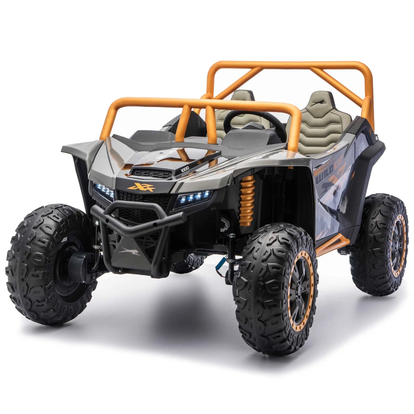 Arctic Cat XL 24V 4WD Kids Ride-On UTV with R/C Parental Remote | Gray