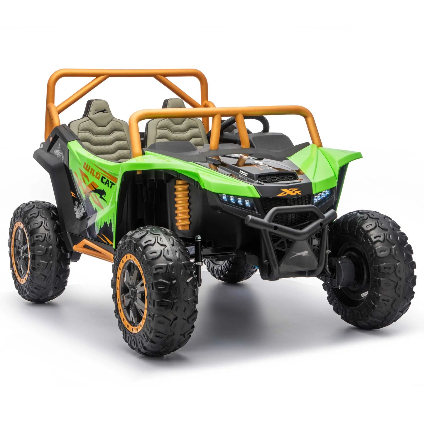 Arctic Cat XL 24V 4WD Kids Ride-On UTV with R/C Parental Remote | Green