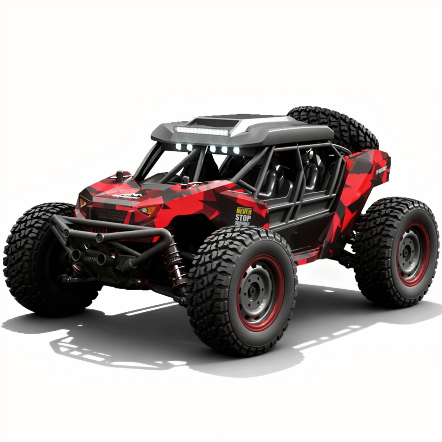 1:16 Scale 16106 4WD RC Monster Trucks | 2.4G High-Speed Off-Road Racing Car
