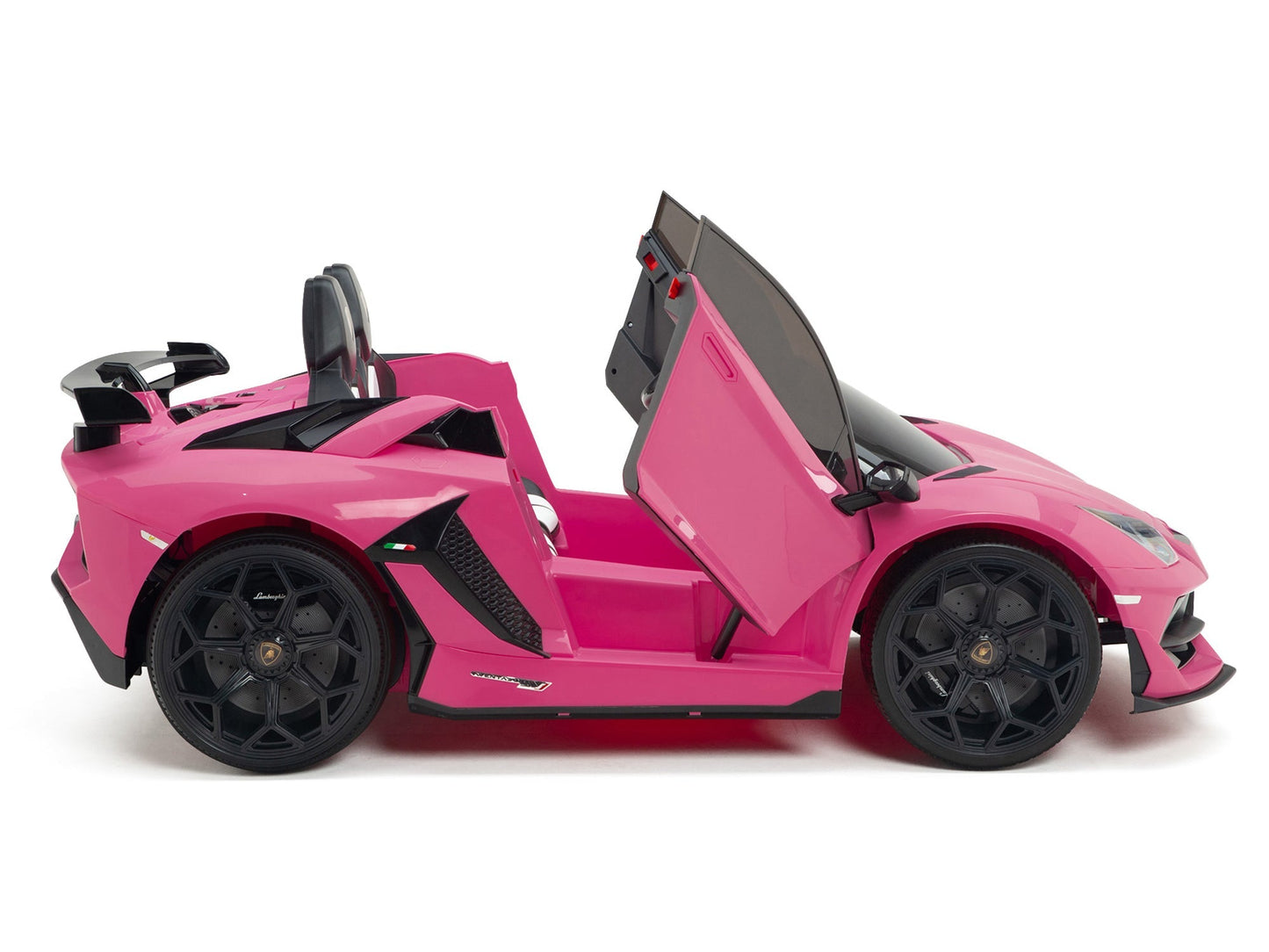 Lamborghini Aventador SVJ Drift Edition 24V Kids Ride-On Car with R/C Parental Remote | Pink