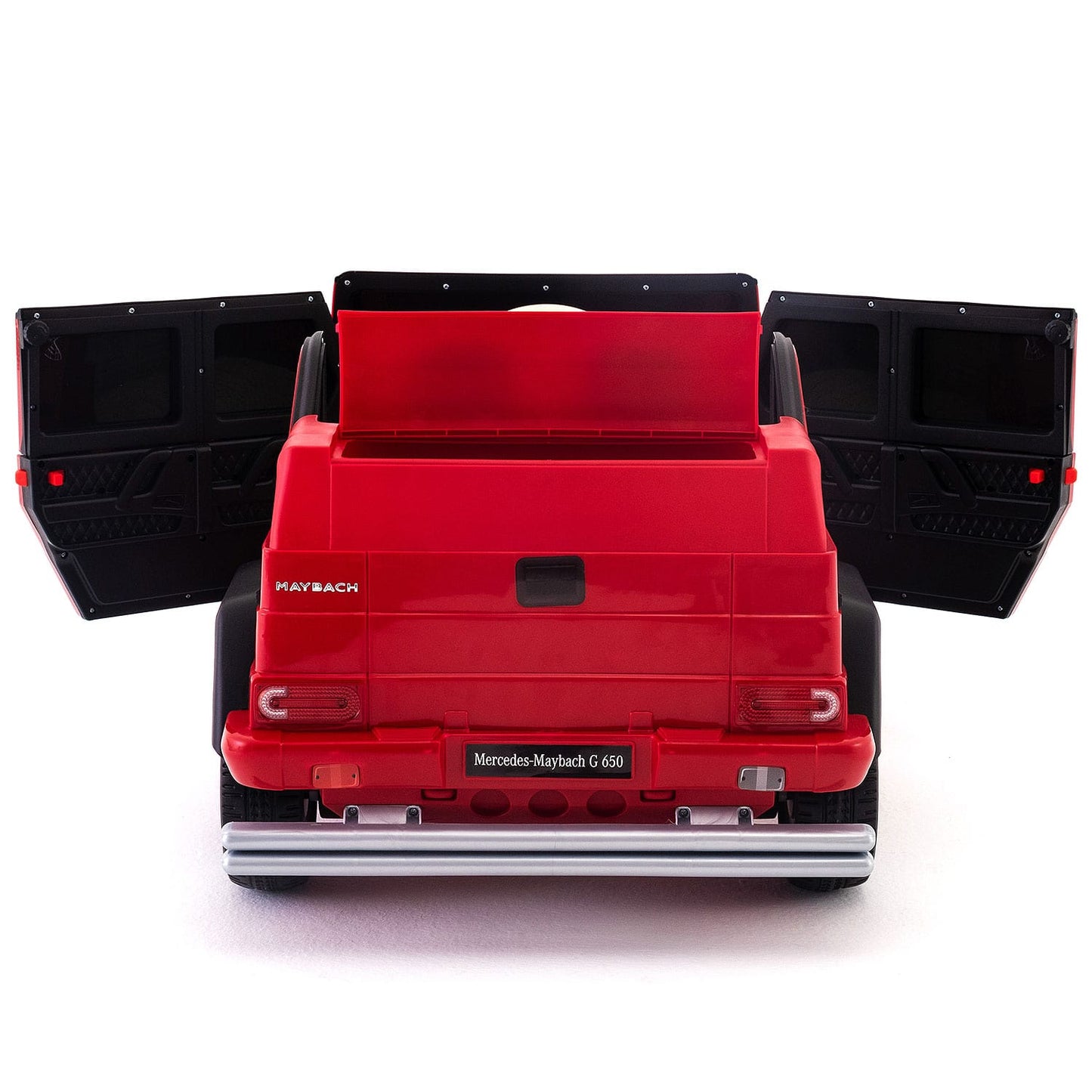 Mercedes Maybach G650 12V Kids Ride-On Car with Parental Remote | Cherry Red