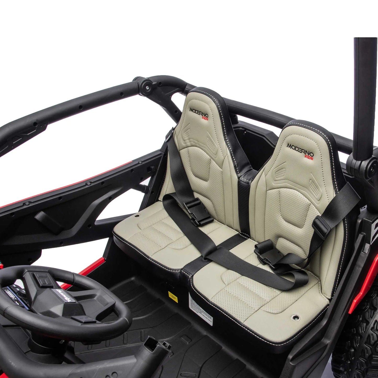 Trail Runner 24V 4WD Kids Ride-On UTV with R/C Parental Remote | Red