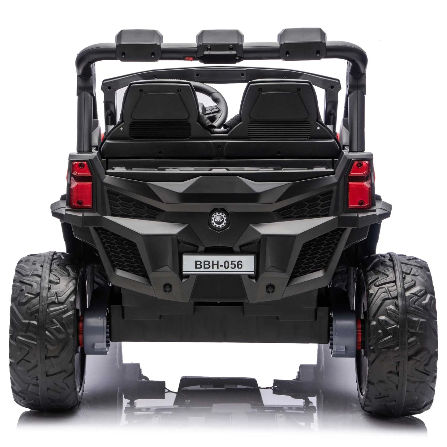 Trail Rider 24V 4WD Kids Ride-On UTV with R/C Parental Remote | White