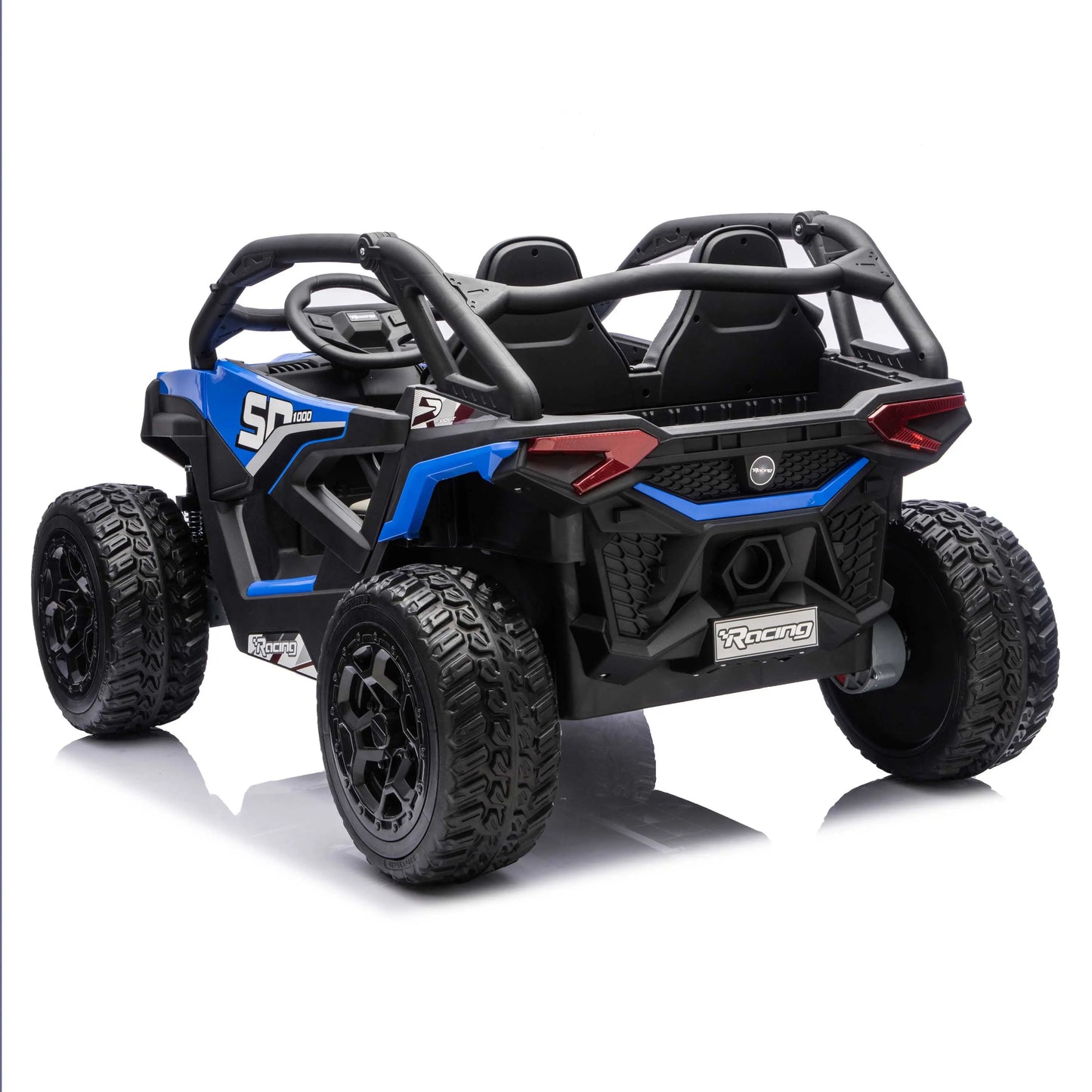 Trail Runner 24V 4WD Kids Ride-On UTV with R/C Parental Remote | Blue