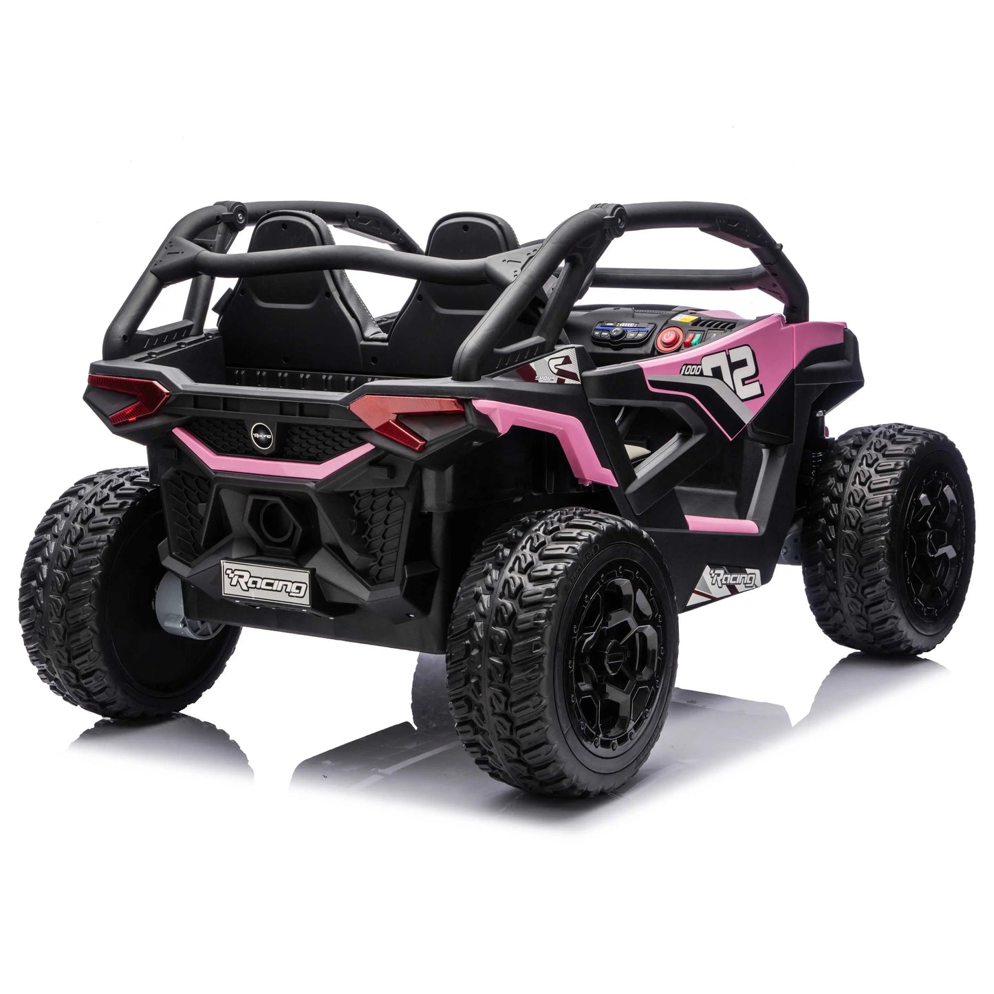 Trail Runner 24V 4WD Kids Ride-On UTV with R/C Parental Remote | Pink